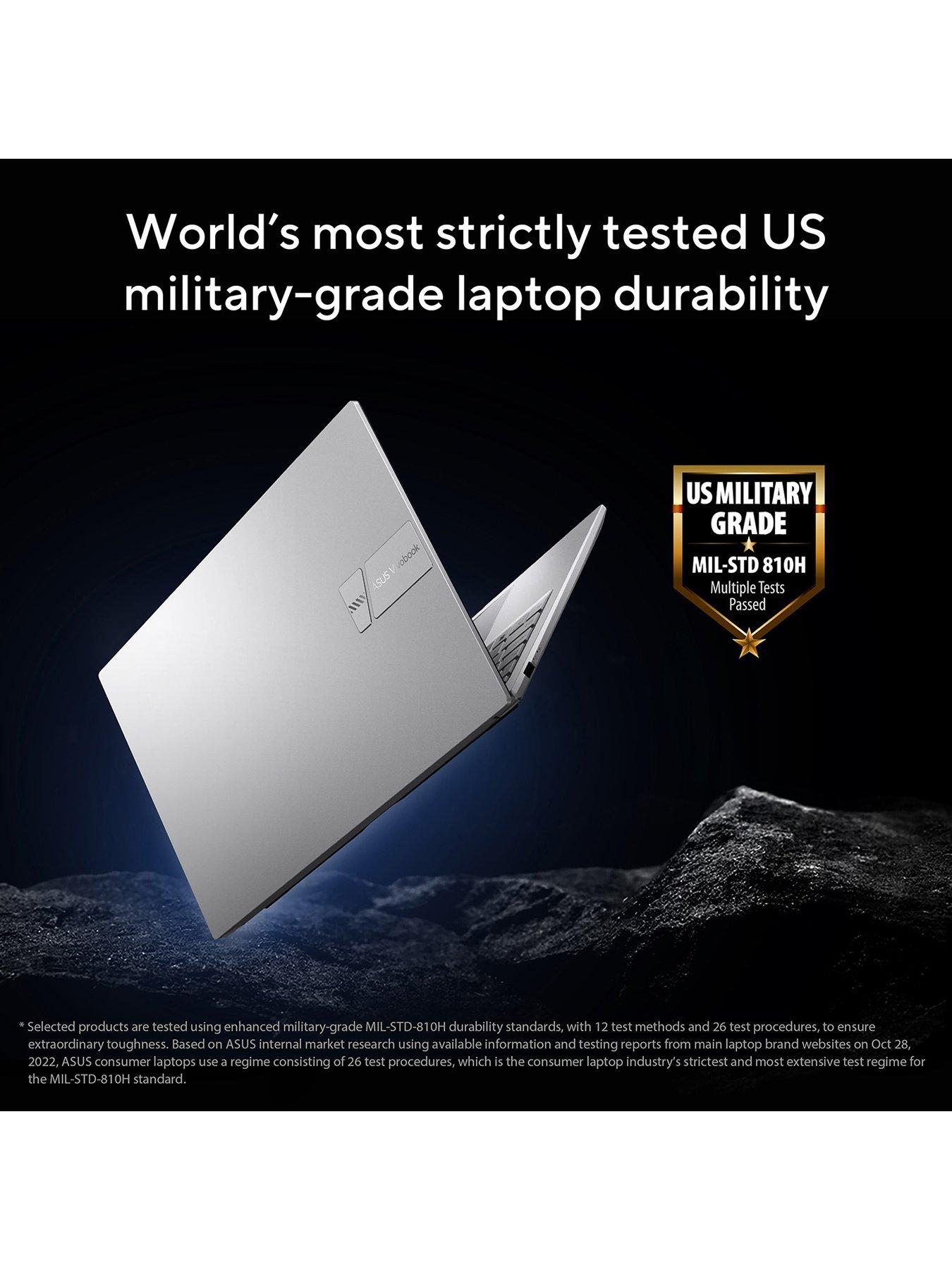 Image 5 of 7 of Asus Vivobook 15 Laptop&nbsp;- 15.6in FHD, Intel Core 7,&nbsp;16GB RAM,&nbsp;1TB SSD - Silver