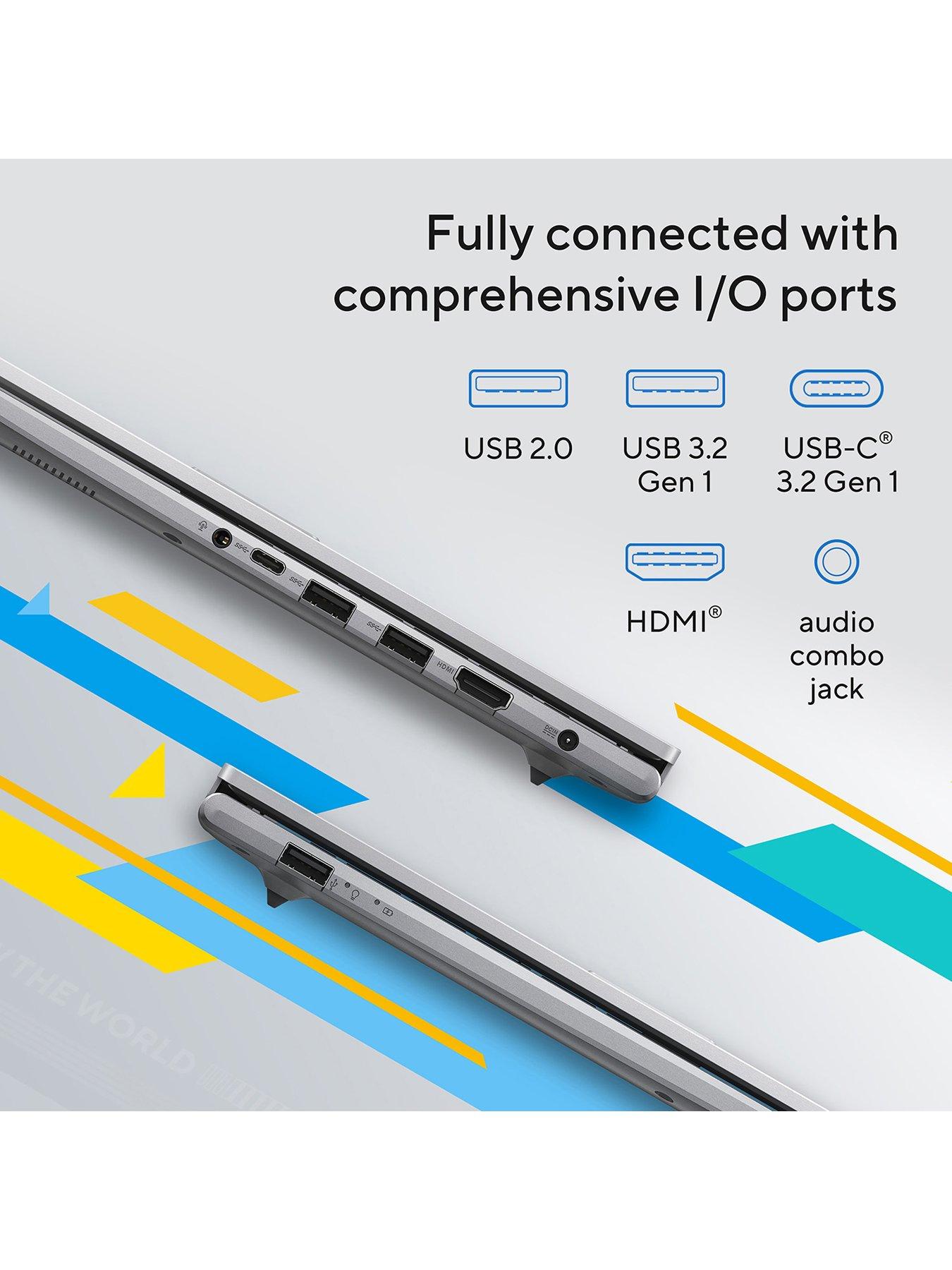 Image 6 of 7 of Asus Vivobook 15 Laptop&nbsp;- 15.6in FHD, Intel Core 7,&nbsp;16GB RAM,&nbsp;1TB SSD - Silver