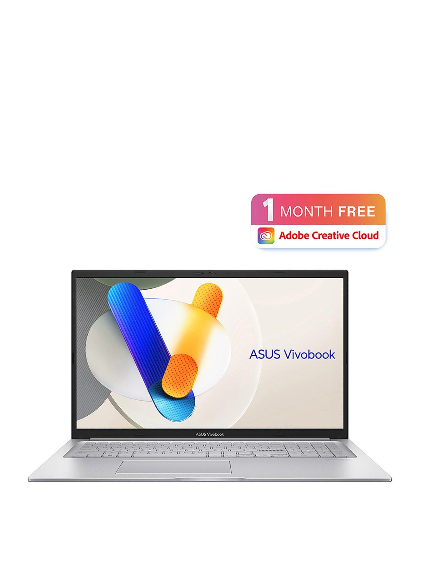 Asus Vivobook 17 Laptop - 17.3in FHD, Intel Core i3, 8GB RAM, 512GB SSD - Silver