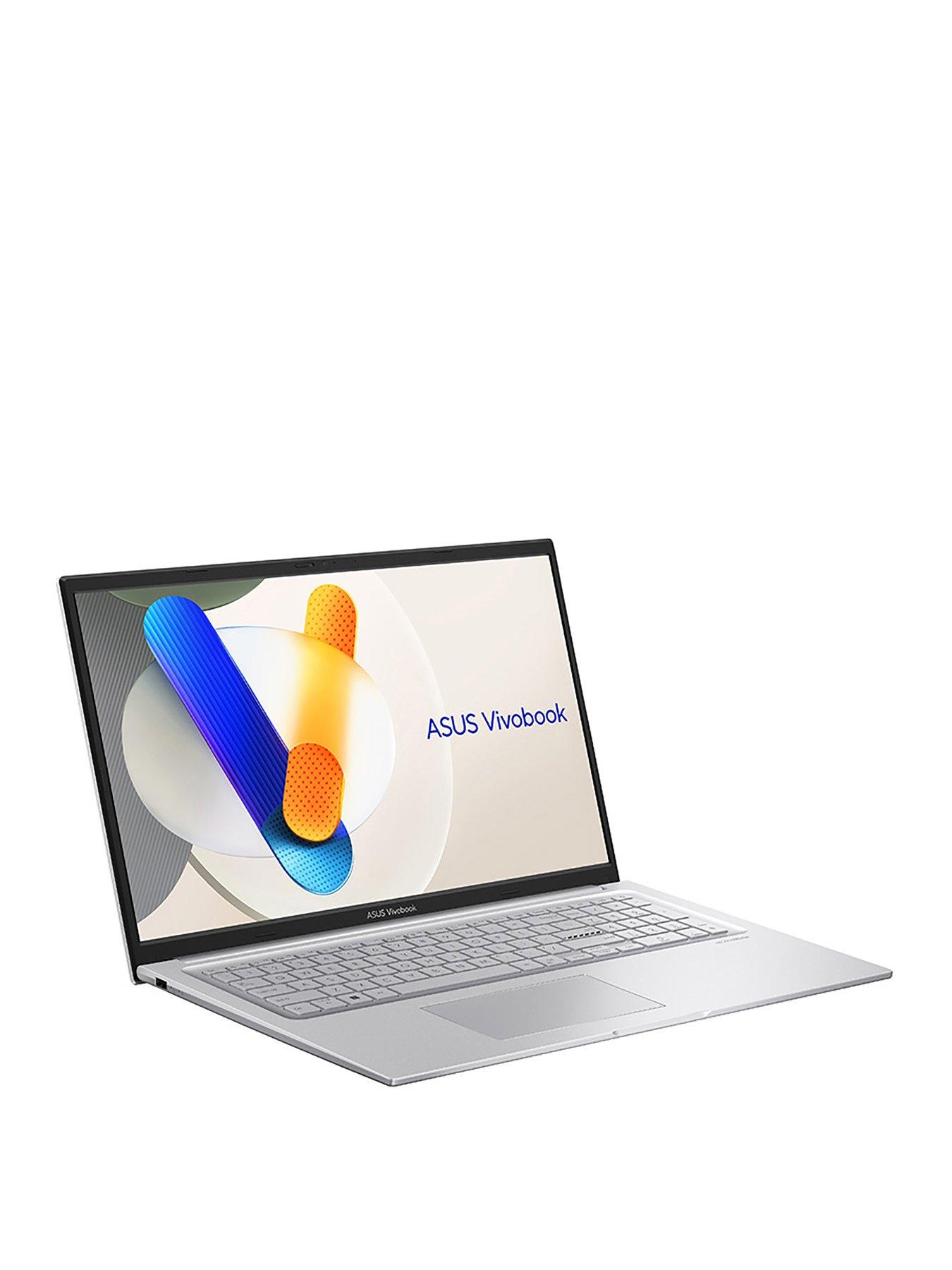 Image 2 of 7 of Asus Vivobook 17 Laptop - 17.3in FHD, Intel Core i3, 8GB RAM, 512GB SSD - Silver