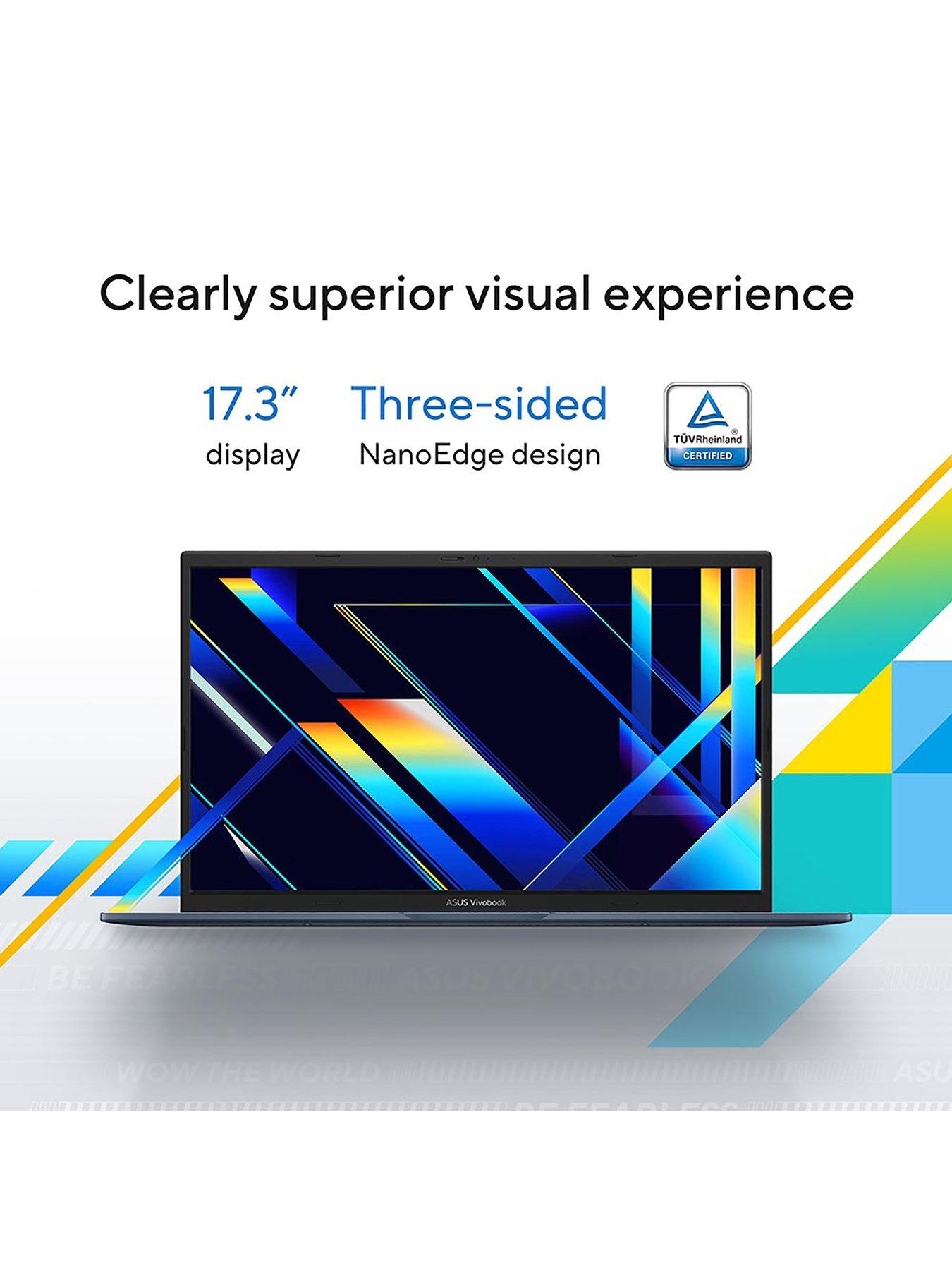 Image 6 of 7 of Asus Vivobook 17 Laptop - 17.3in FHD, Intel Core i3, 8GB RAM, 512GB SSD - Silver