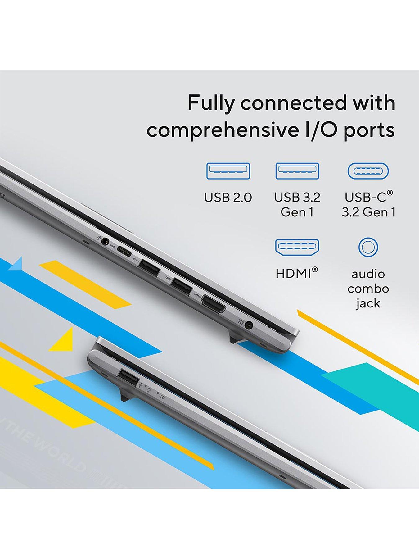 Image 7 of 7 of Asus Vivobook 17 Laptop - 17.3in FHD, Intel Core i3, 8GB RAM, 512GB SSD - Silver