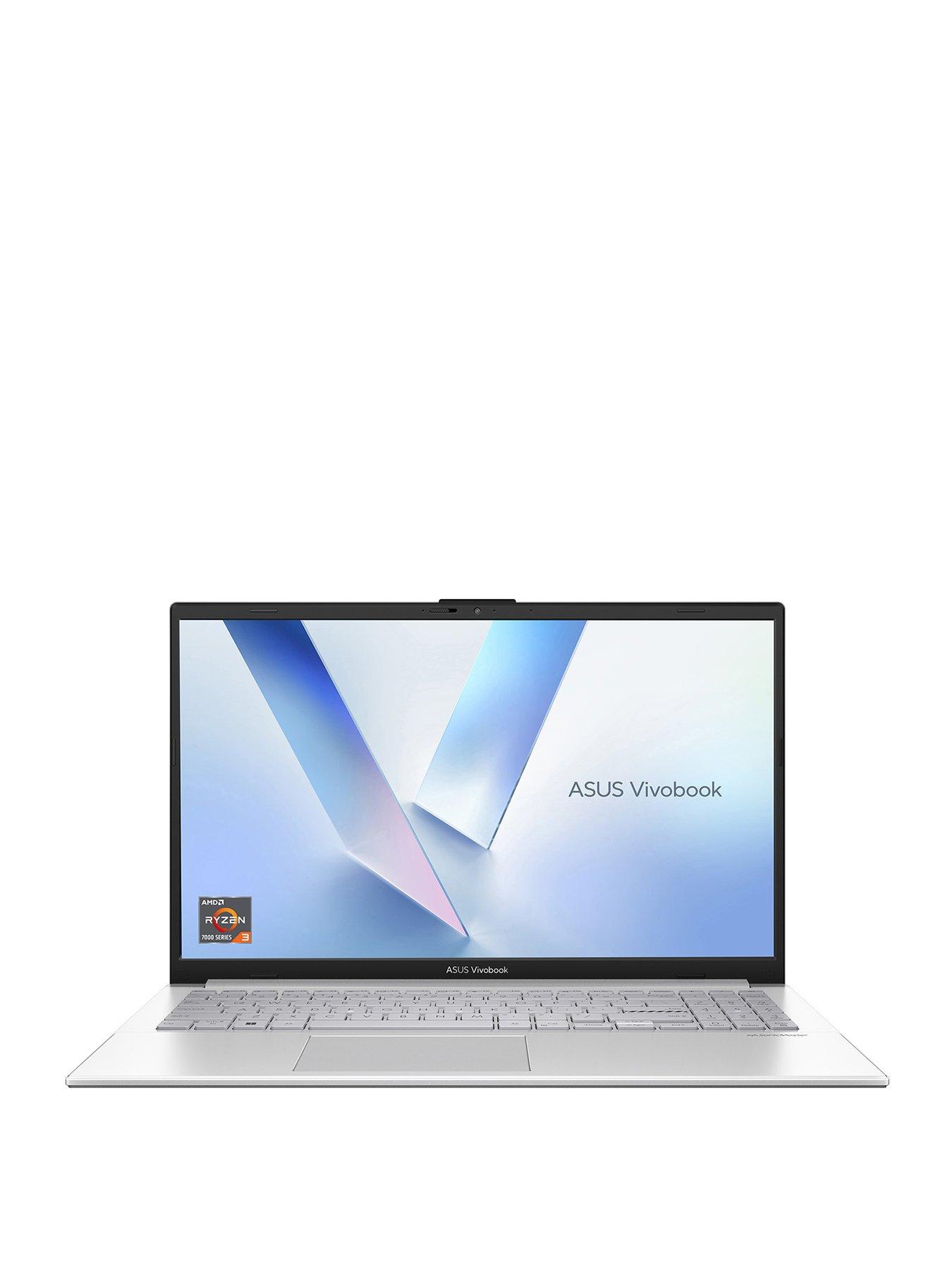 undefined Vivobook Go 15 Laptop - 15.6in FHD, AMD Ryzen 3, 8GB RAM, 512GB SSD - Silver