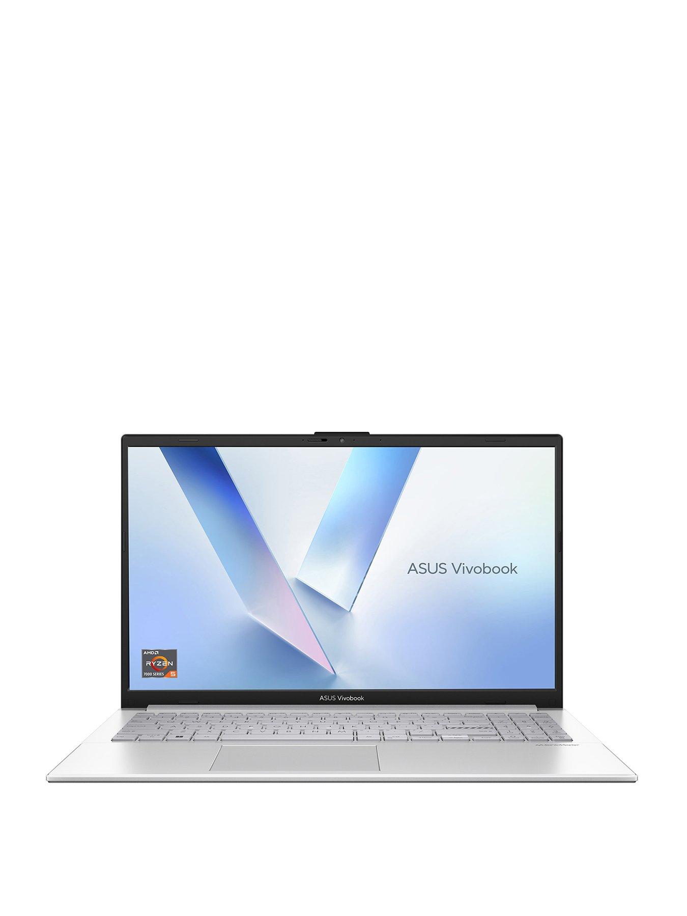Asus Vivobook Go 15 Laptop - 15.6in FHD, AMD Ryzen 5, 8GB RAM, 512GB SSD - Silver