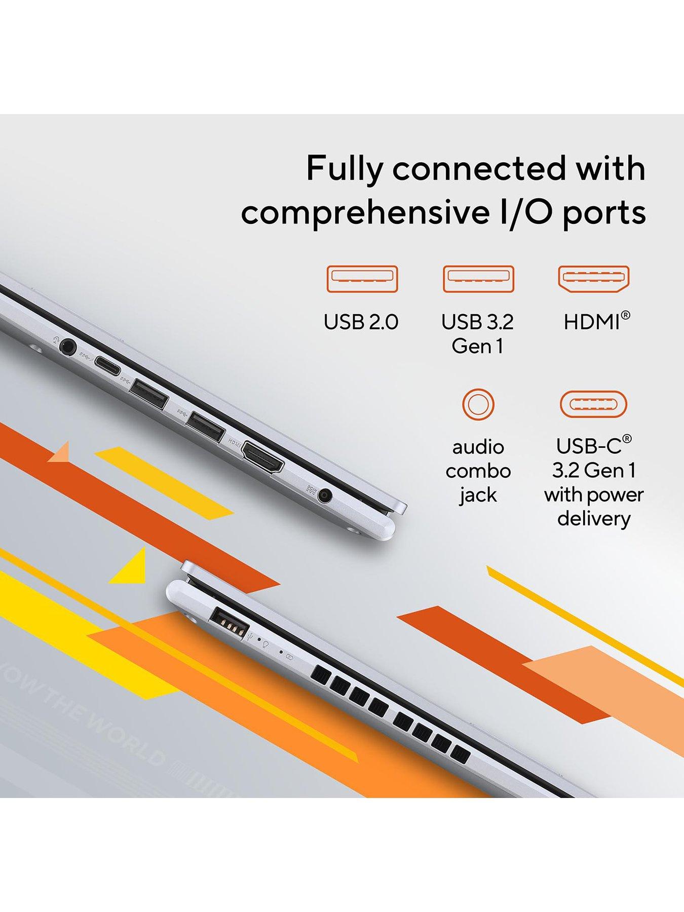 Image 7 of 7 of Asus Vivobook 16 Laptop - 16in FHD, AMD Ryzen 5,&nbsp;16GB RAM, 512GB SSD - Silver