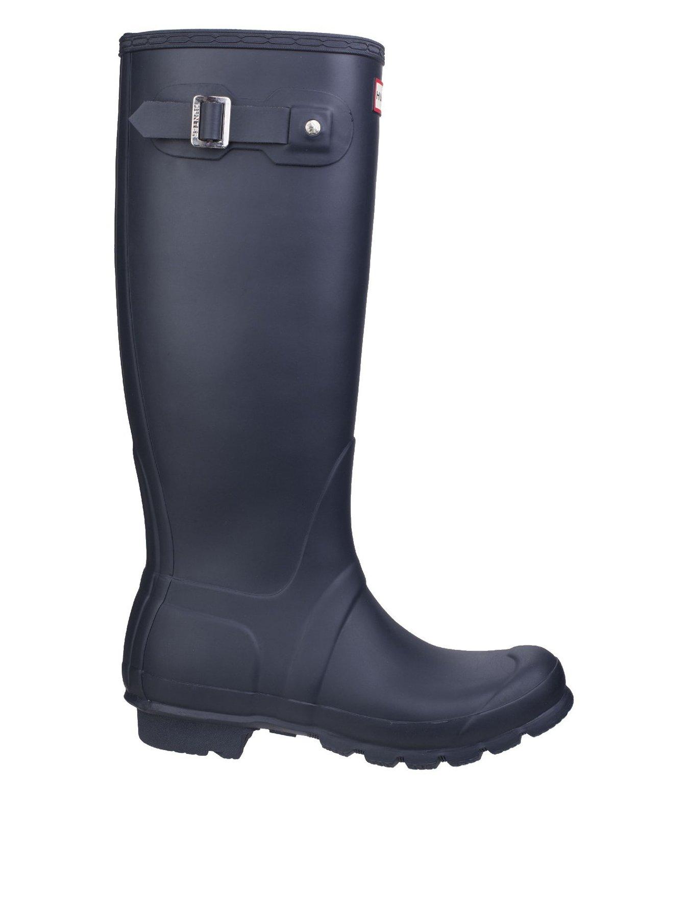 undefined Original Tall Wellington Boot - Hunter Navy