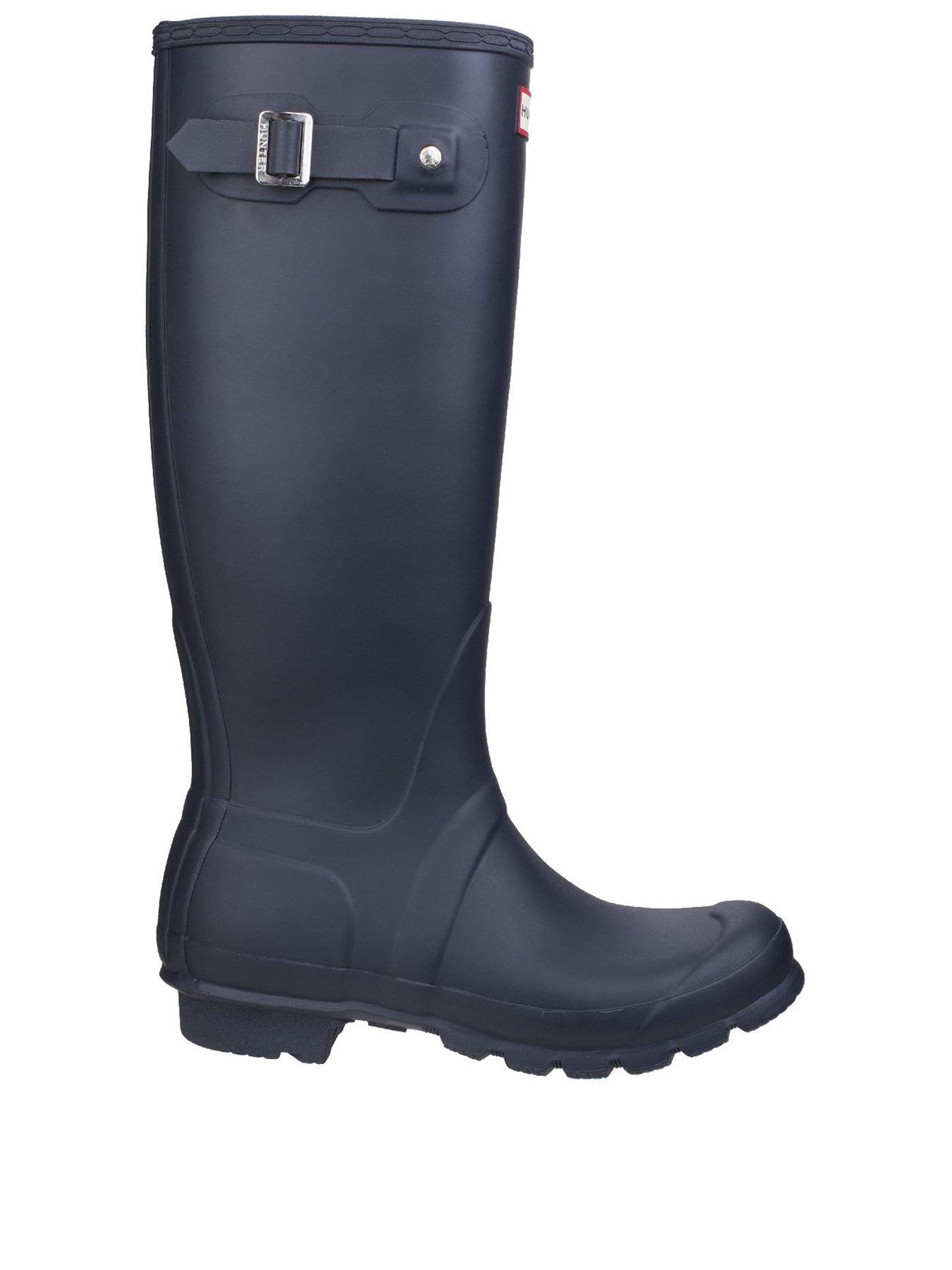 Hunter Original Tall Wellington Boot - Hunter Navy | Very