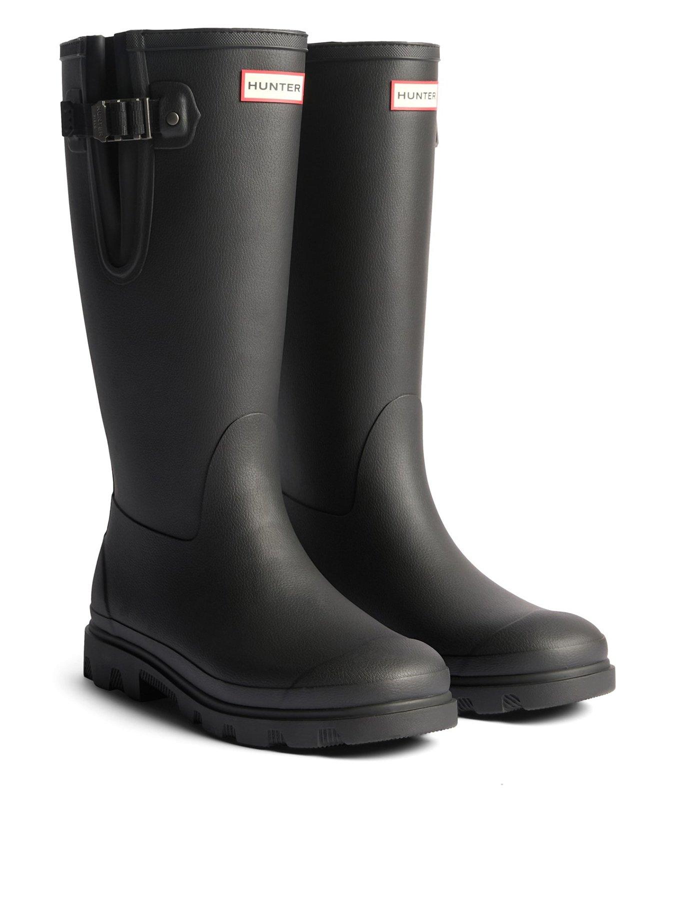 hunter-field-downpour-adjustable-wellington-boot-black