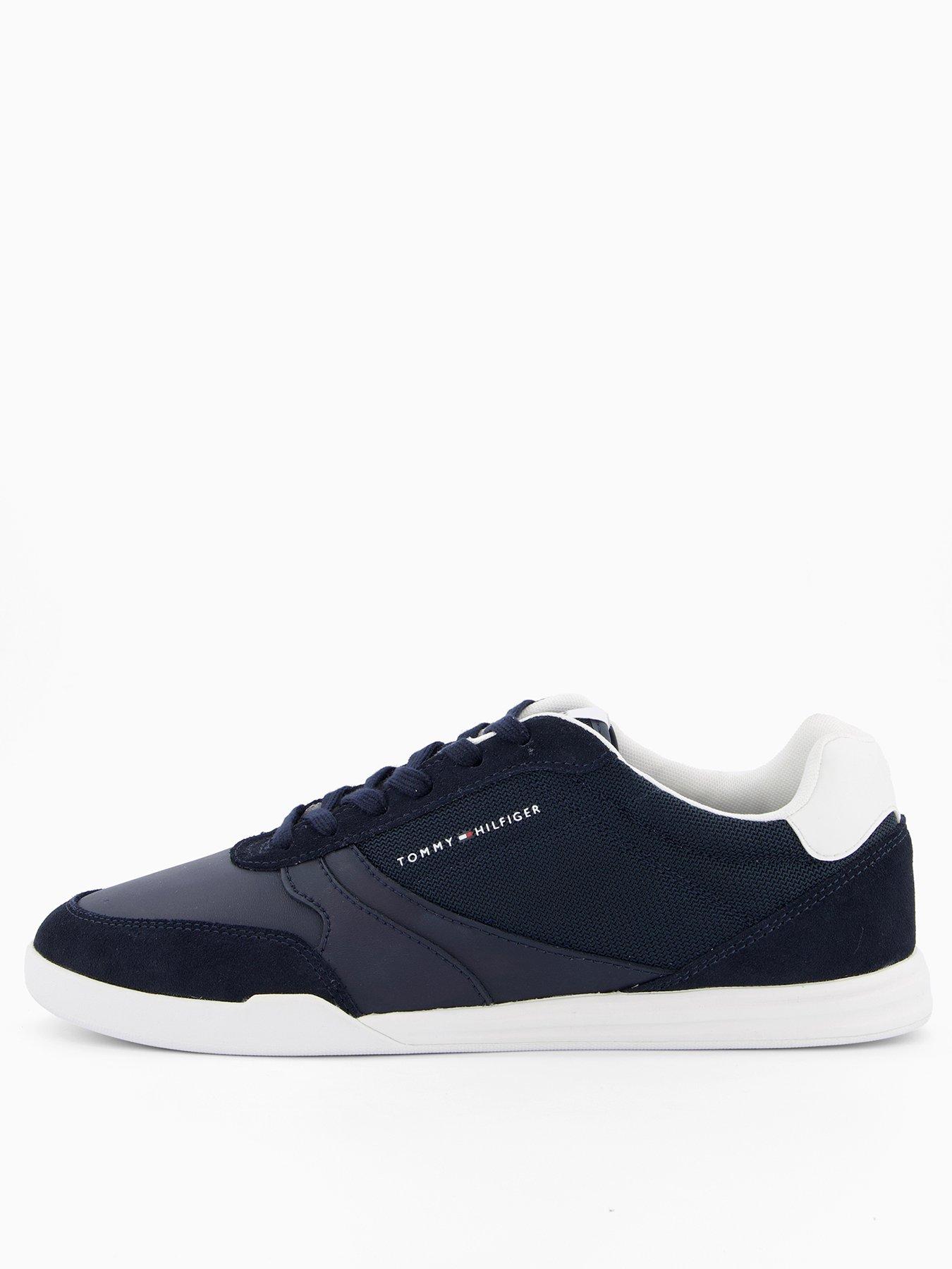 Tommy Hilfiger Lopro Cup Mesh Trainers, Navy, Size 40, Men