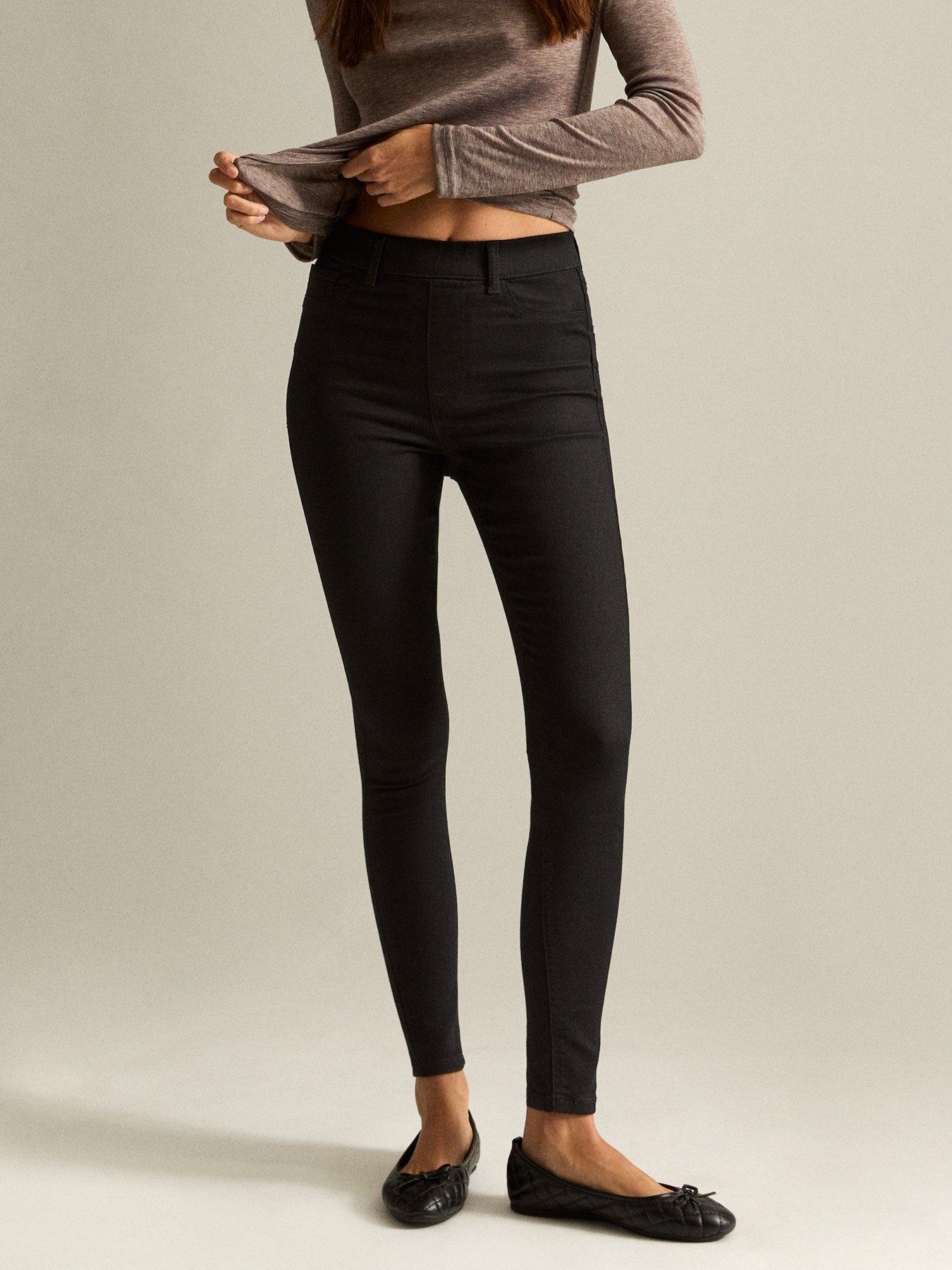 New Look Black Lift  &  Shape Emilee Jeggings
