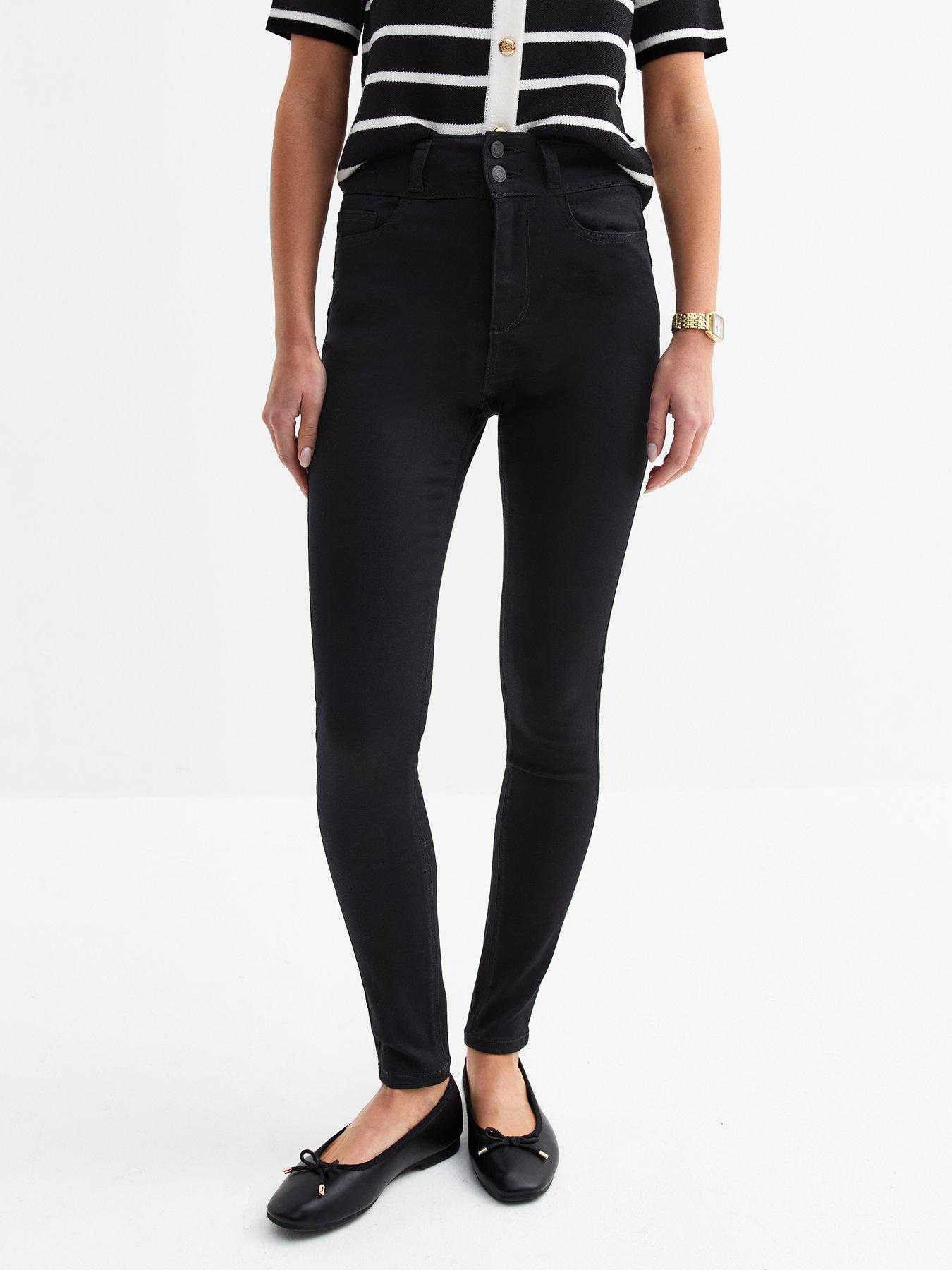 New Look Stay Black High Waist Yazmin Skinny Jeans