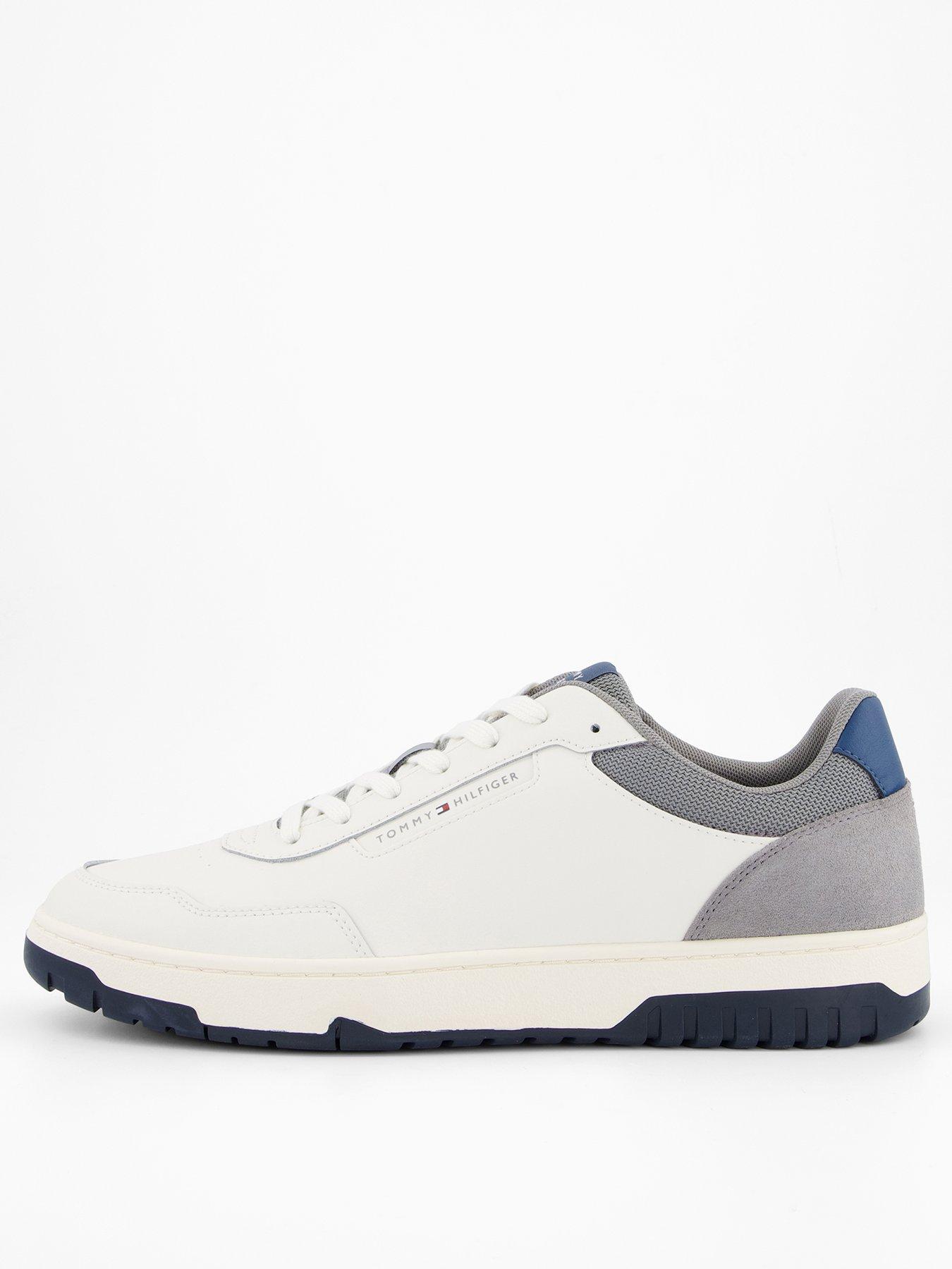 Tommy Hilfiger Basket Core Lite Suede Trainers - Grey