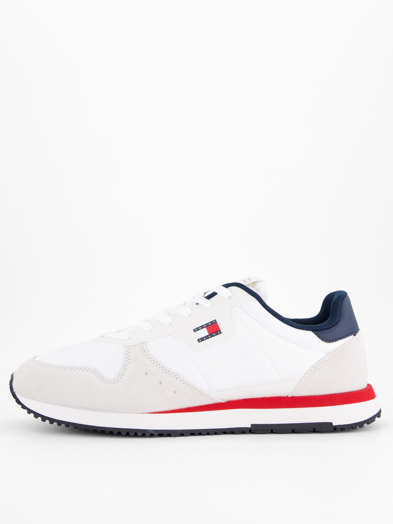 Tommy Jeans Eva Leather Runner Trainer - White