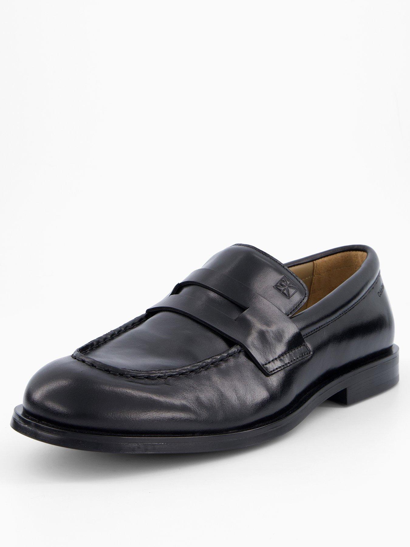 Image 2 of 7 of Calvin Klein Rubber Cushioned&nbsp;Penny Loafer - Black