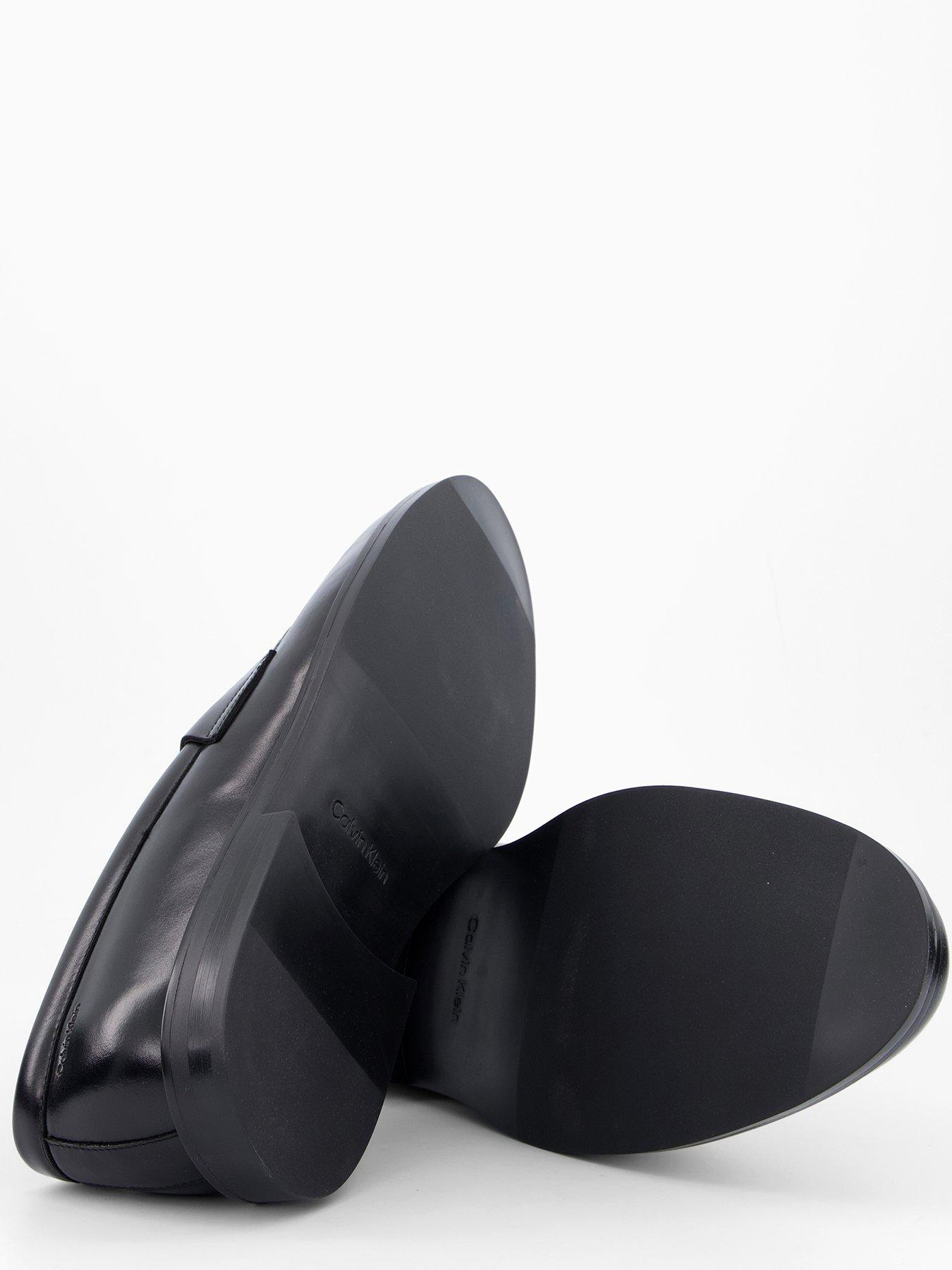 Image 4 of 7 of Calvin Klein Rubber Cushioned&nbsp;Penny Loafer - Black
