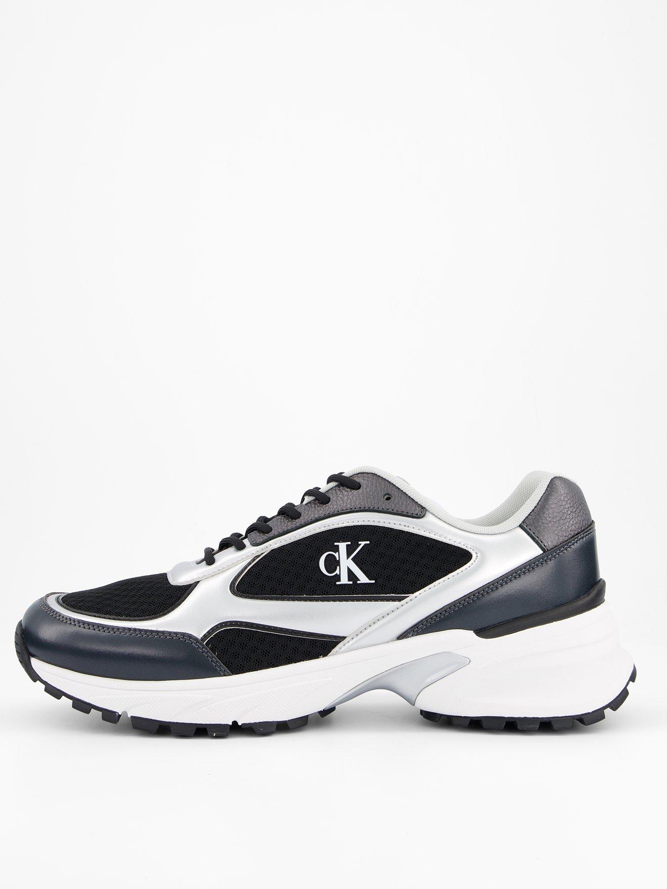 Calvin Klein Trailblazer Hike Runner Trainers - Black / White