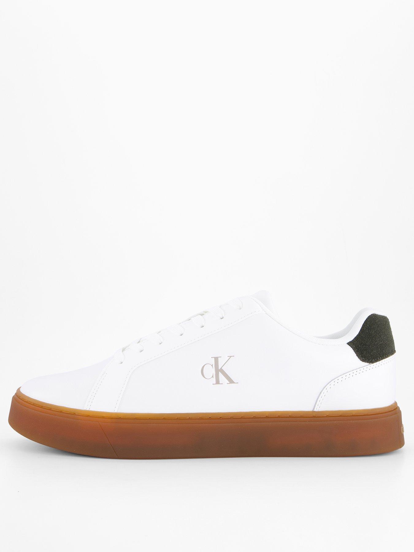 Calvin Klein Athena Classic Gumsole Trainers - White