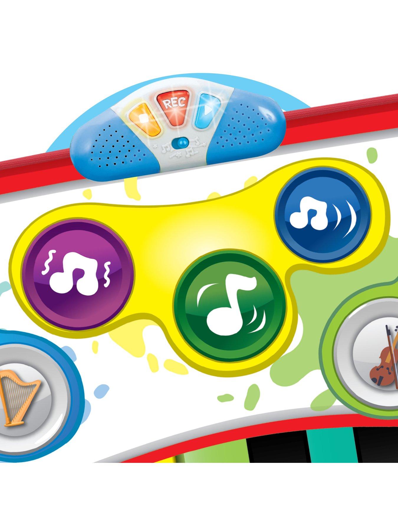 Image 3 of 8 of WinFun Disco Beat Bop Step-to-Play Jumbo Piano Mat