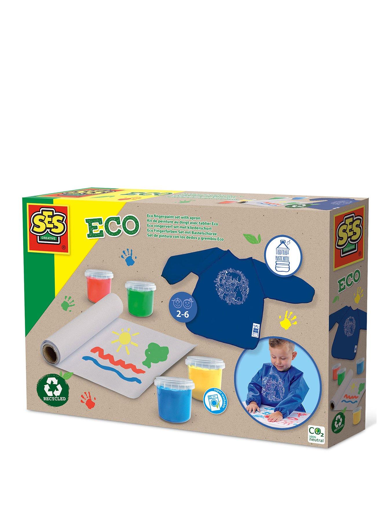 SES Creative Fingerpaint set with apron