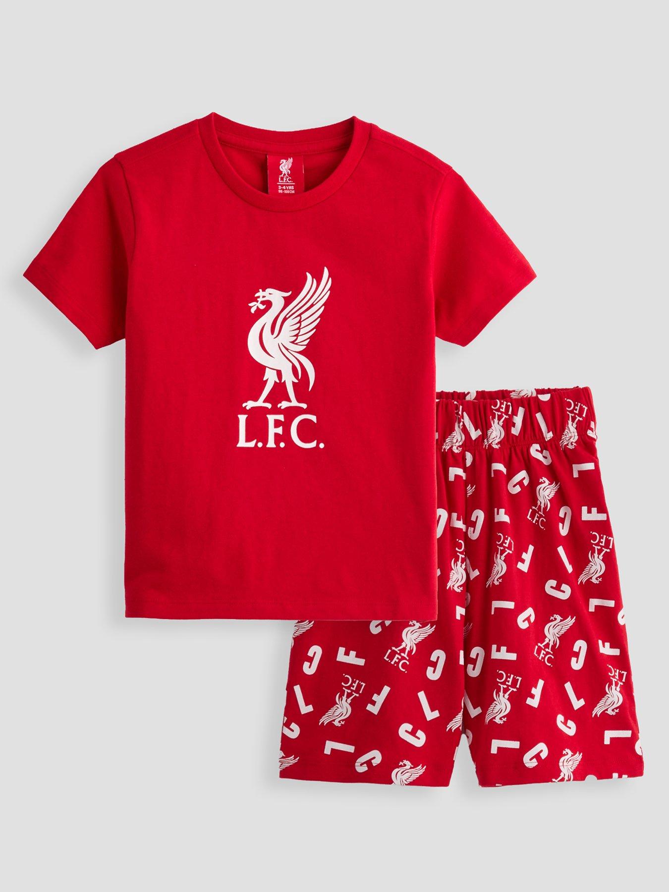 Liverpool FC Jnr Shortie Pyjamas - Red | Very
