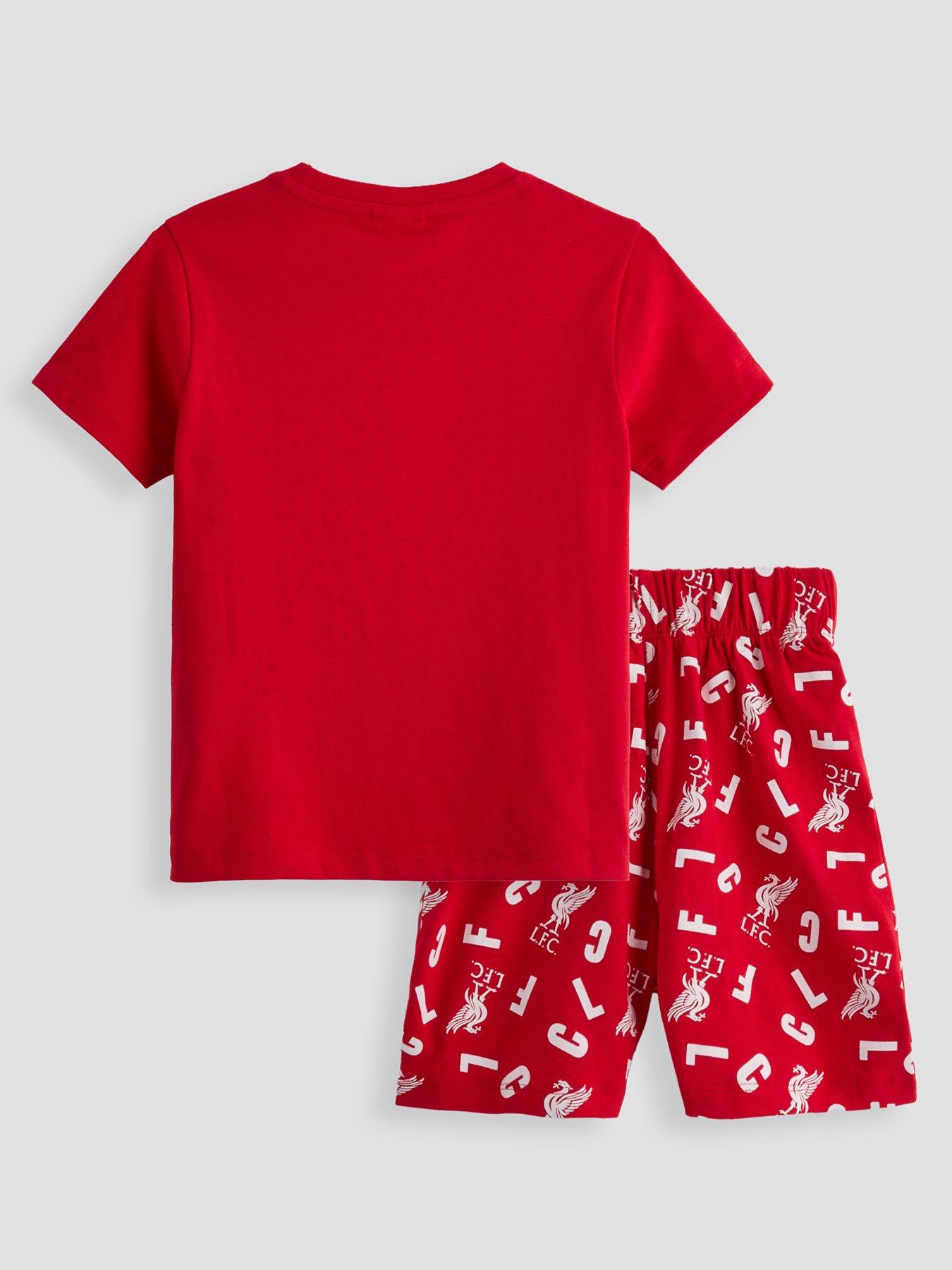 Liverpool FC Jnr Shortie Pyjamas - Red | Very