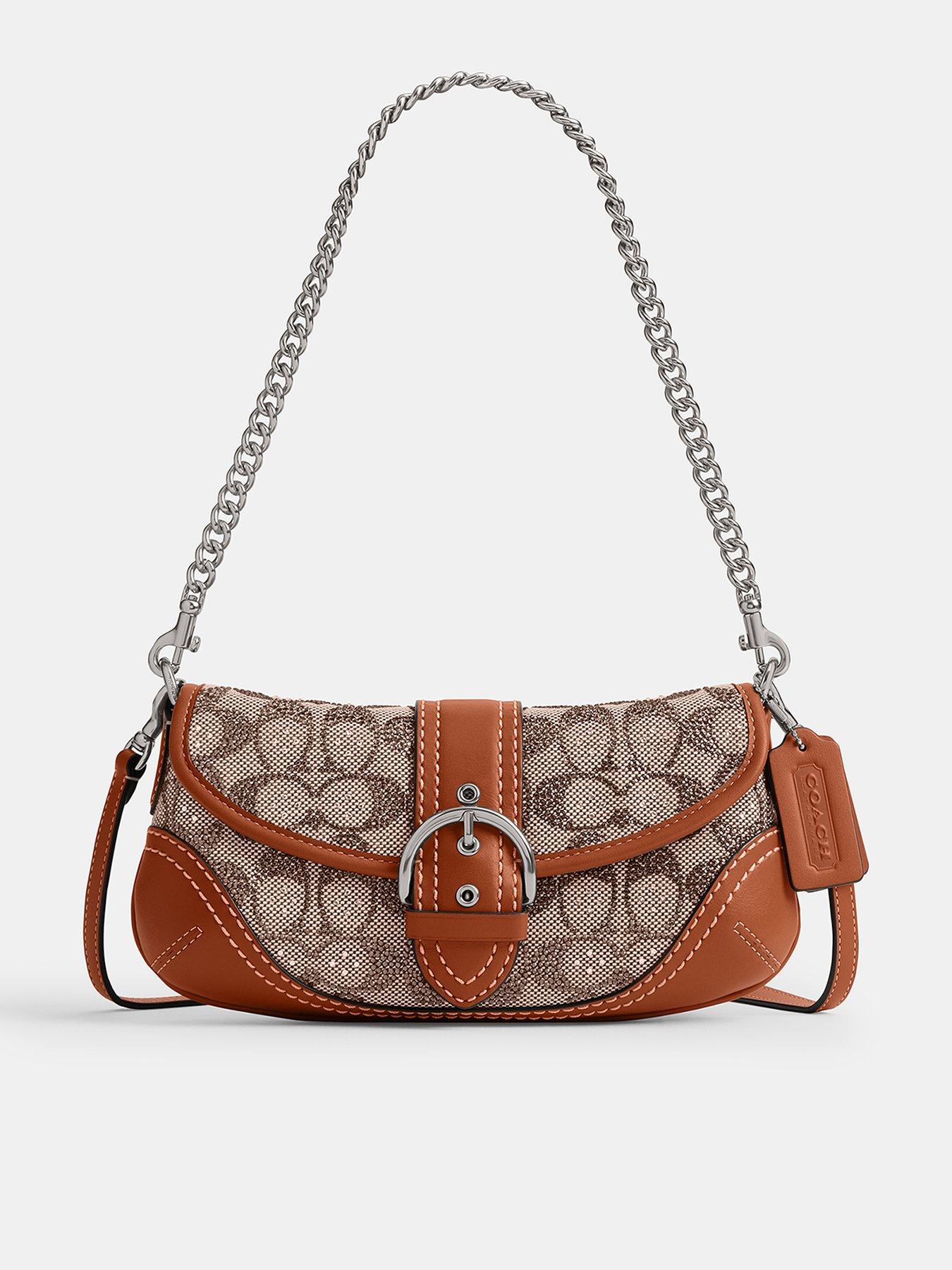 COACH Crystal Signature Jacquard Soho Bag 25