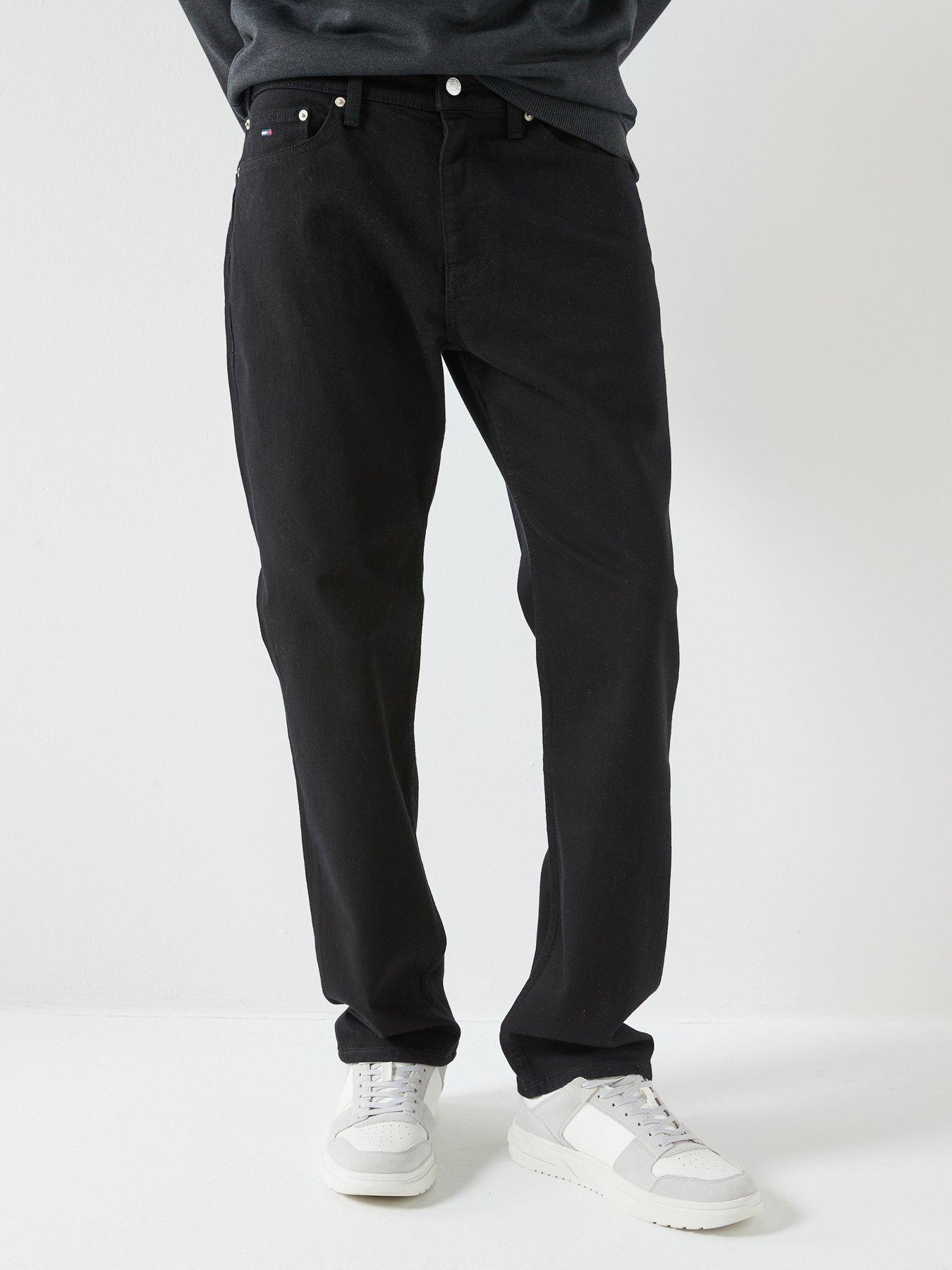 Tommy Jeans Ryan Slim Straight Fit Jean - Black