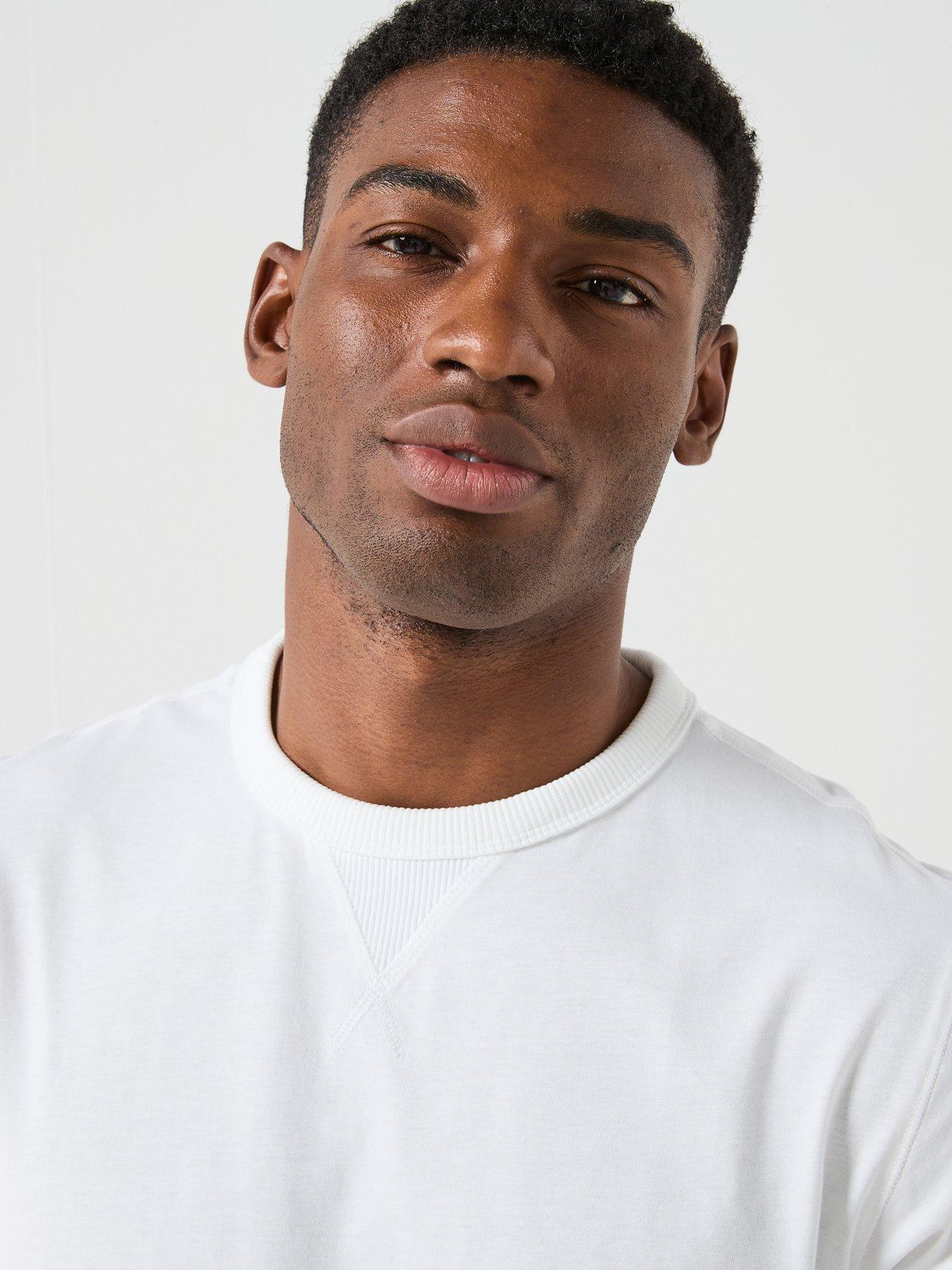 Image 5 of 6 of Calvin Klein Jeans Badge T-Shirt - White