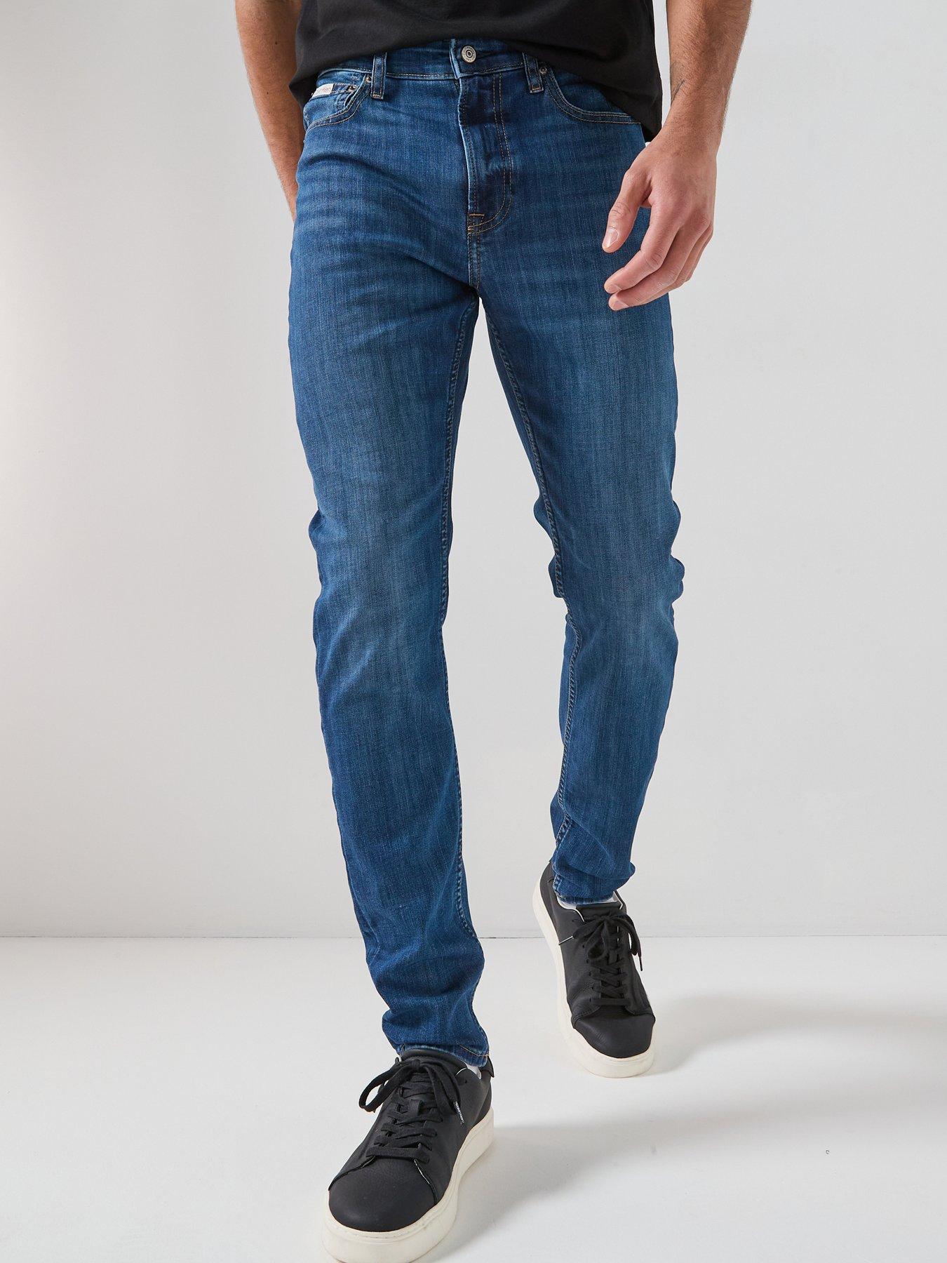 Calvin Klein Calvin Klein Slim Fit Tapered Jean - Dark Blue
