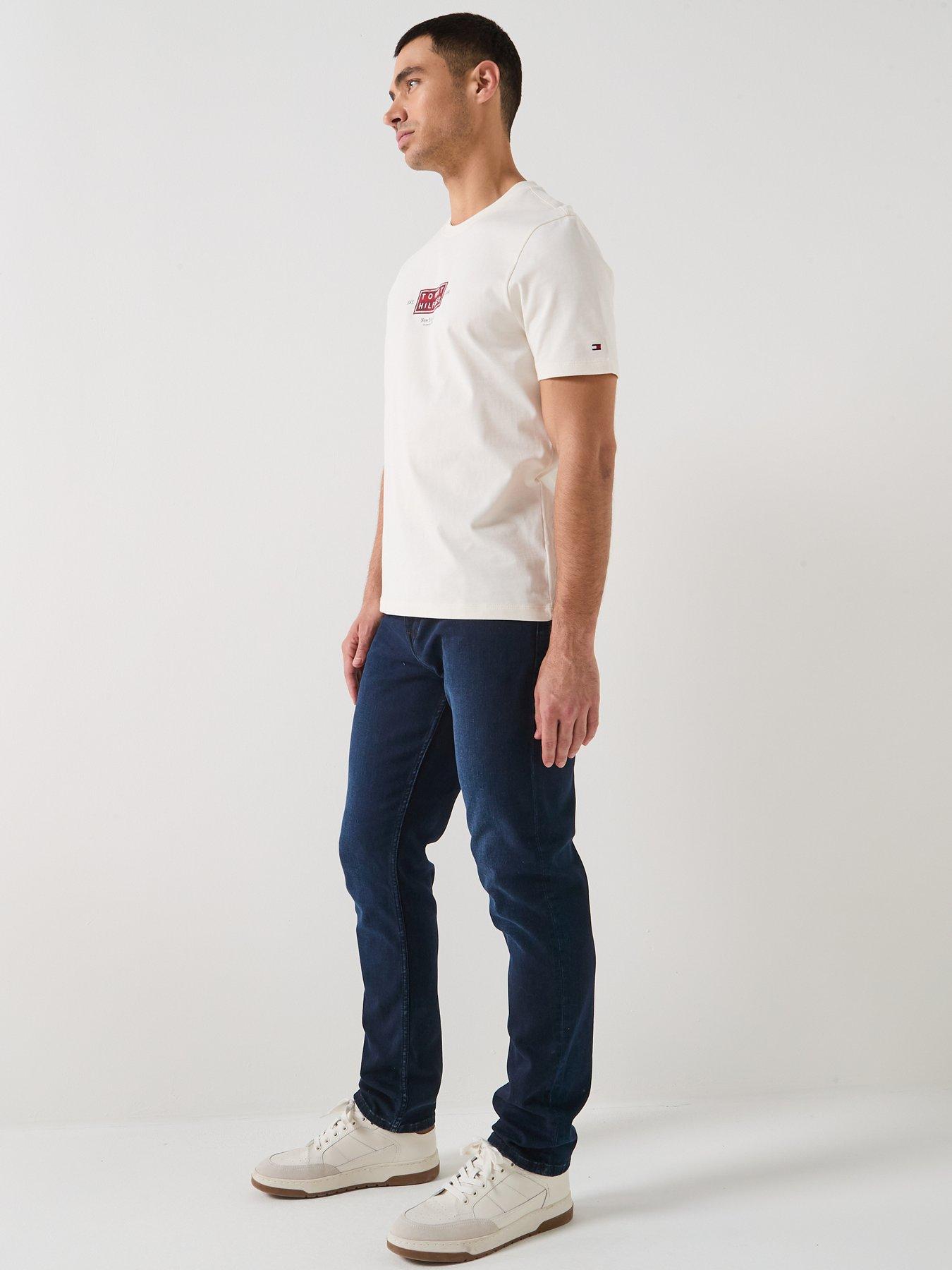 Image 5 of 6 of Tommy Hilfiger Denton Straight Fit Jeans - Dark Wash
