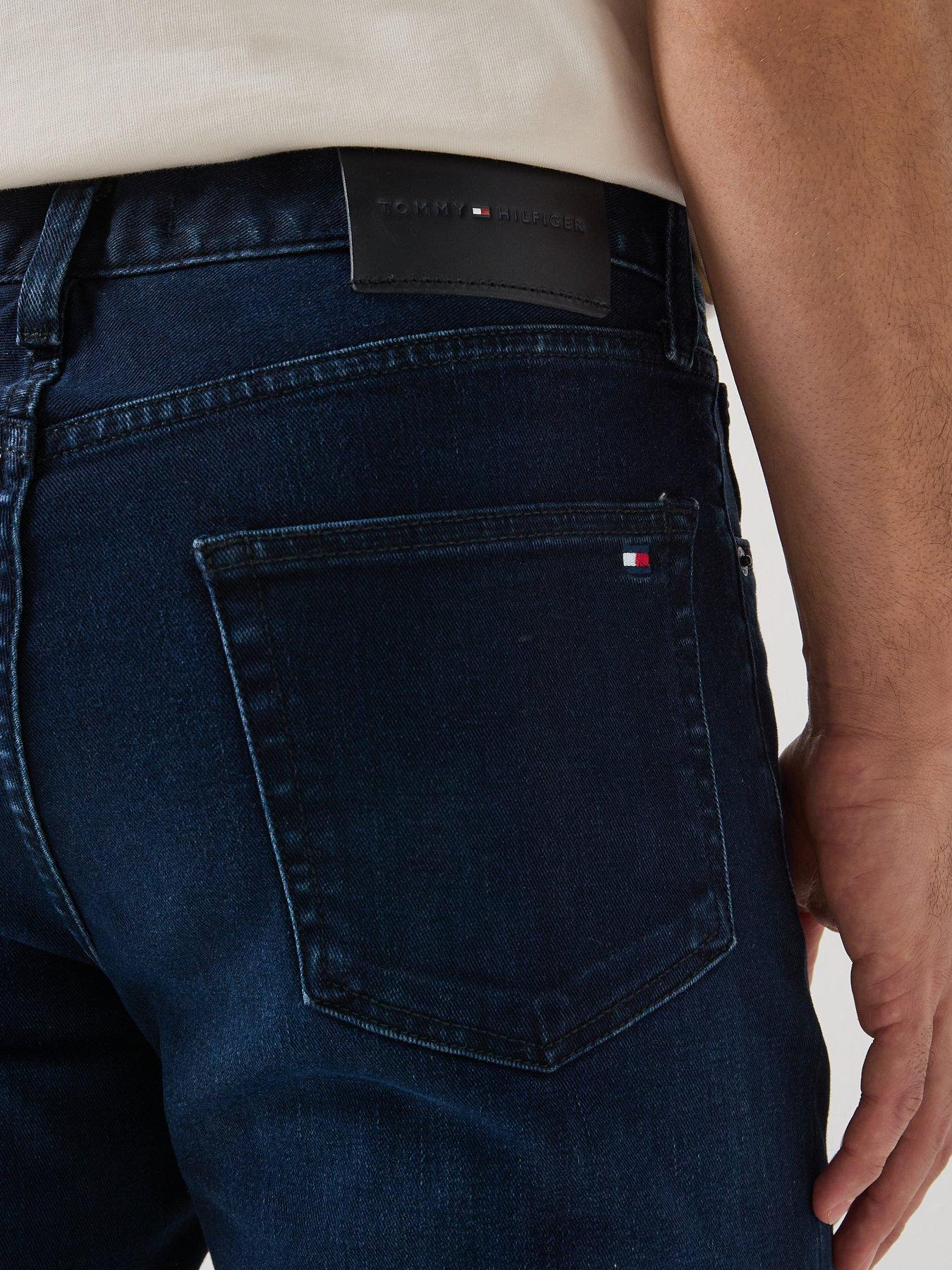 Image 6 of 6 of Tommy Hilfiger Denton Straight Fit Jeans - Dark Wash