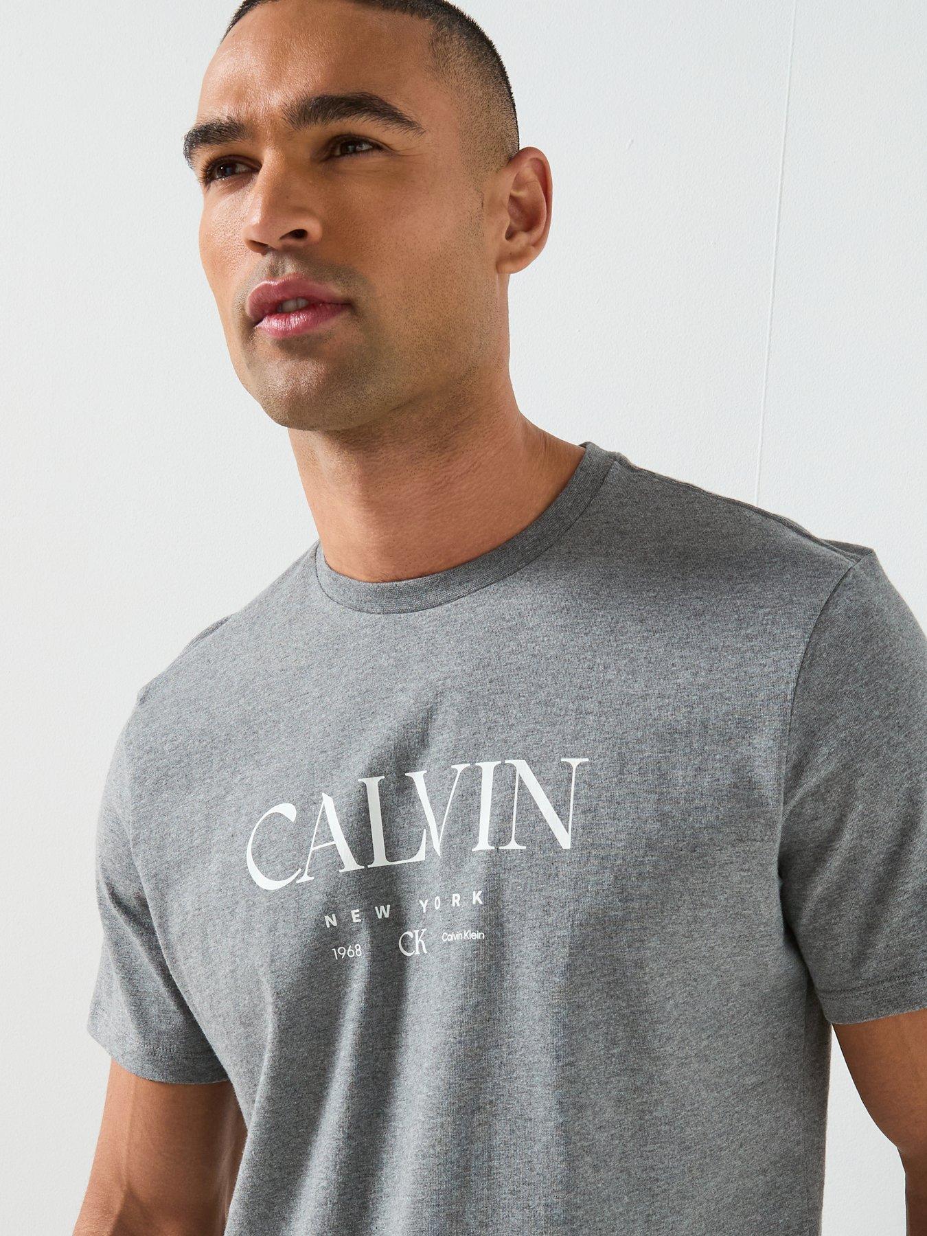 Image 4 of 4 of Calvin Klein 20S Graphic T-Shirt - Grey