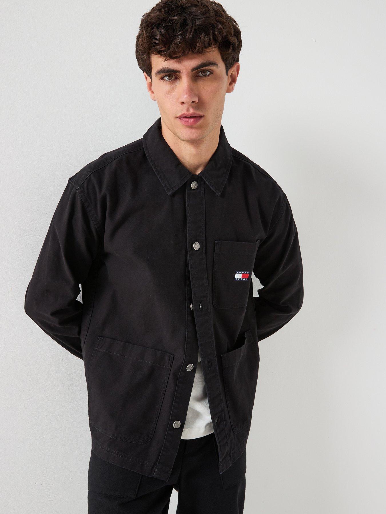Tommy Jeans Essential Overshirt - Black