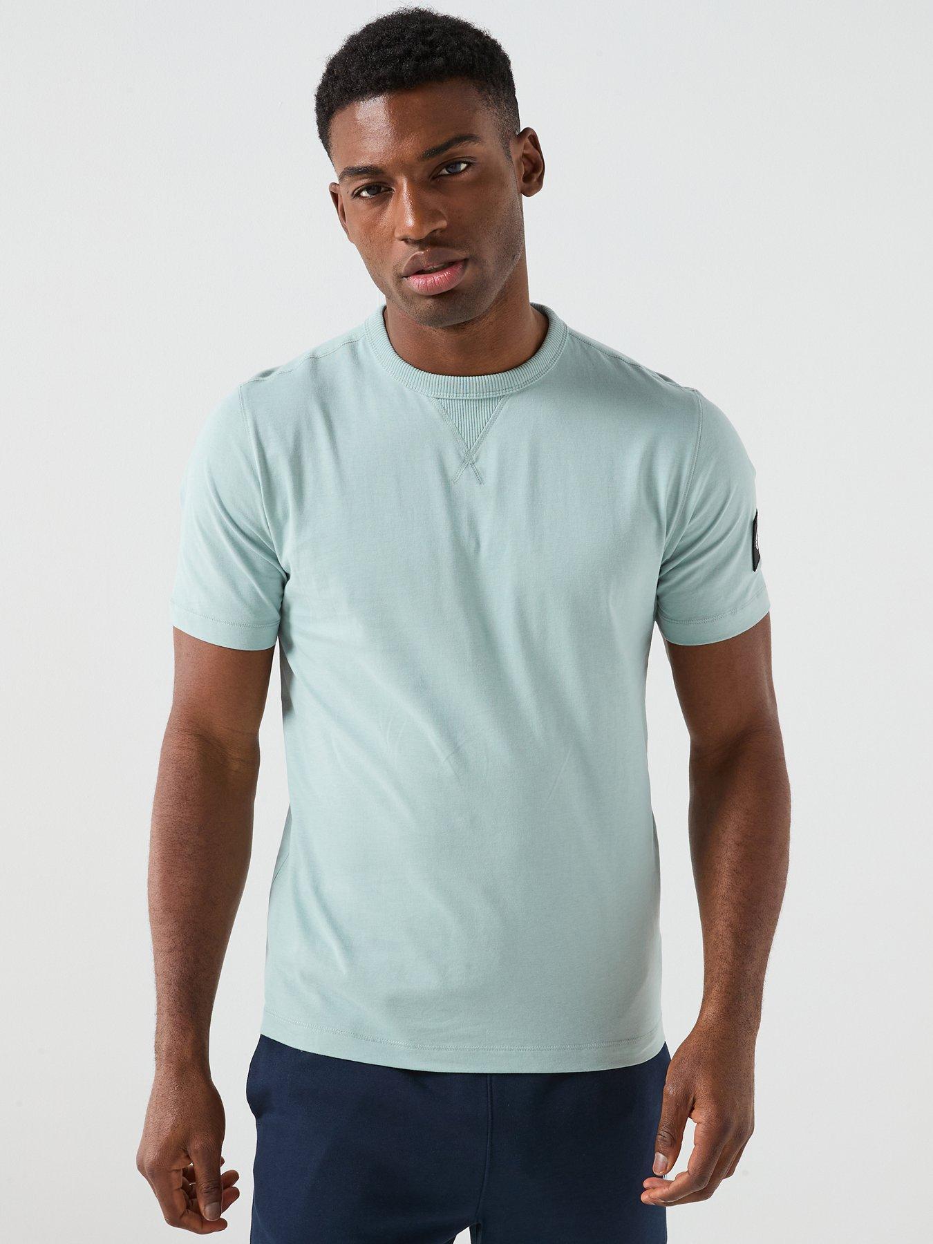Image 1 of 6 of Calvin Klein Jeans Badge T-Shirt - Grey