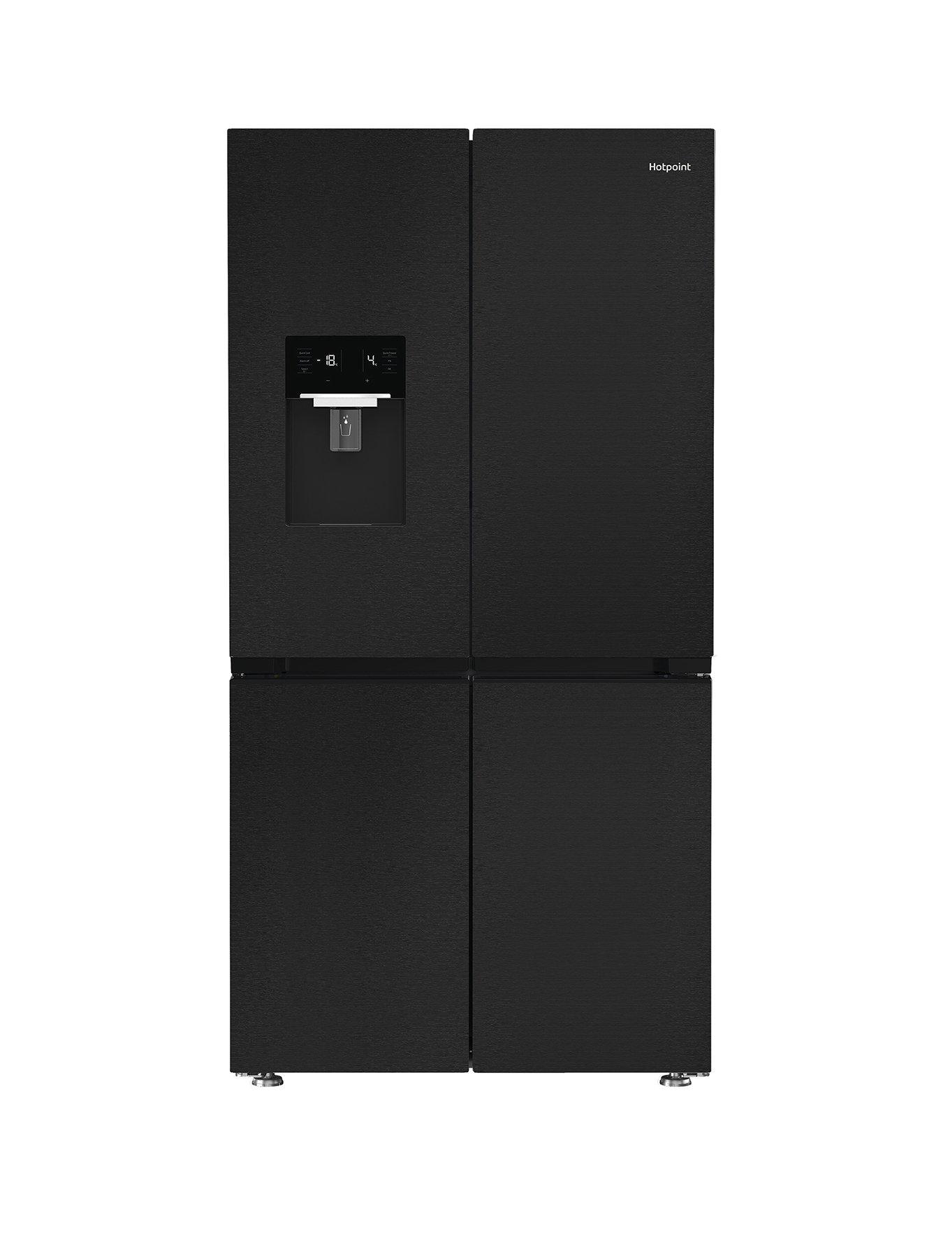 Image 1 of 7 of Hotpoint Total No Frost 4-Door Fridge Freezer with VitalCare - Prepainted Dark Inox