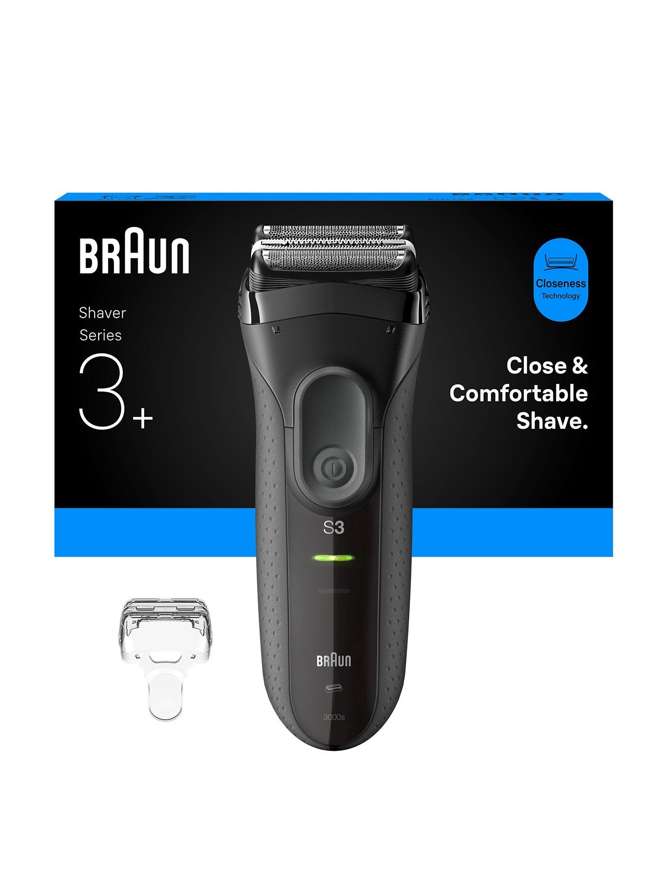 undefined Series 3+ Electric Shaver, Dry, 3000S, Grey