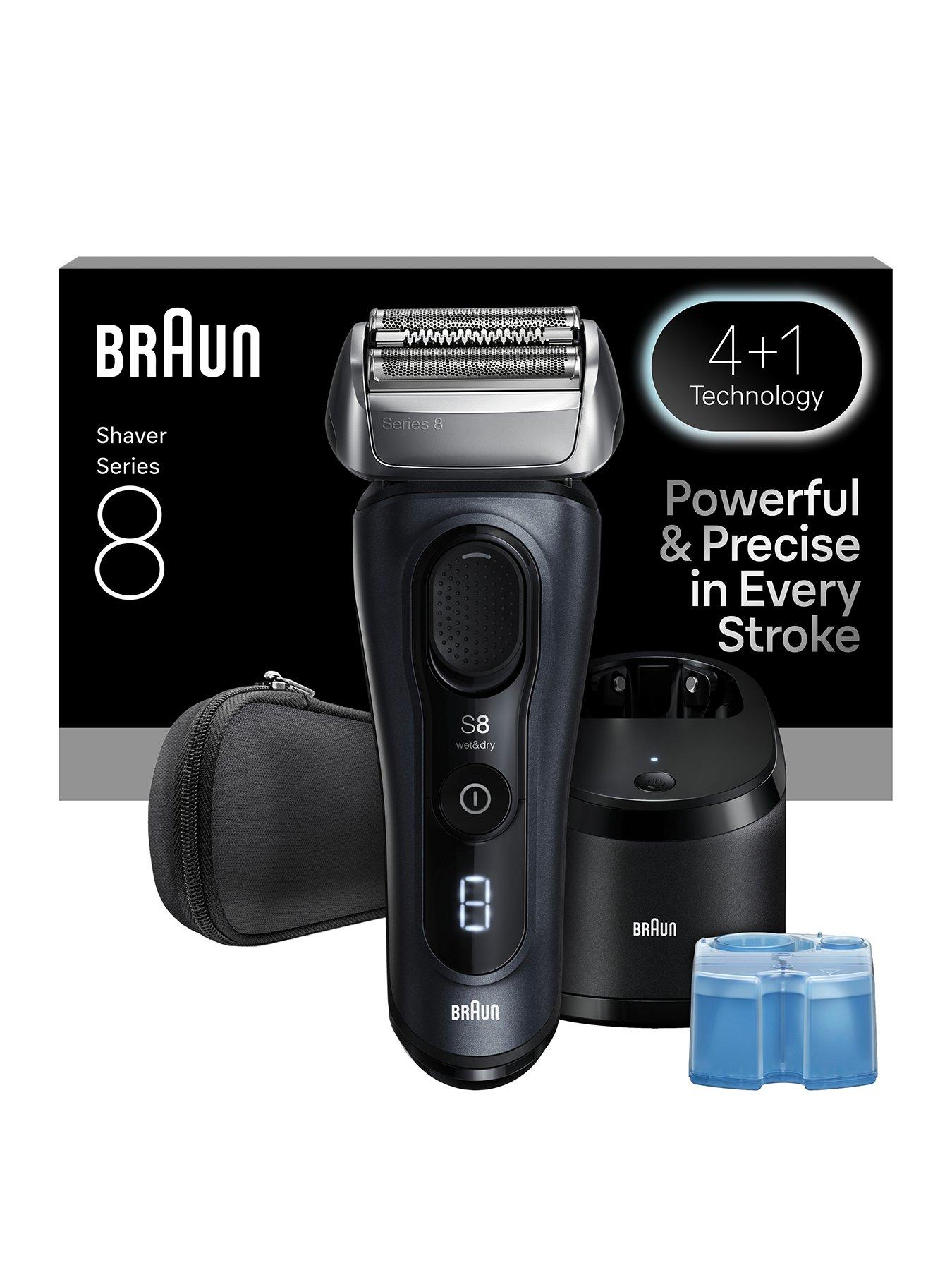 undefined Braun Series 8 Electric Shaver, SensoAdapt, SmartCare Center, 8663CC, Grey