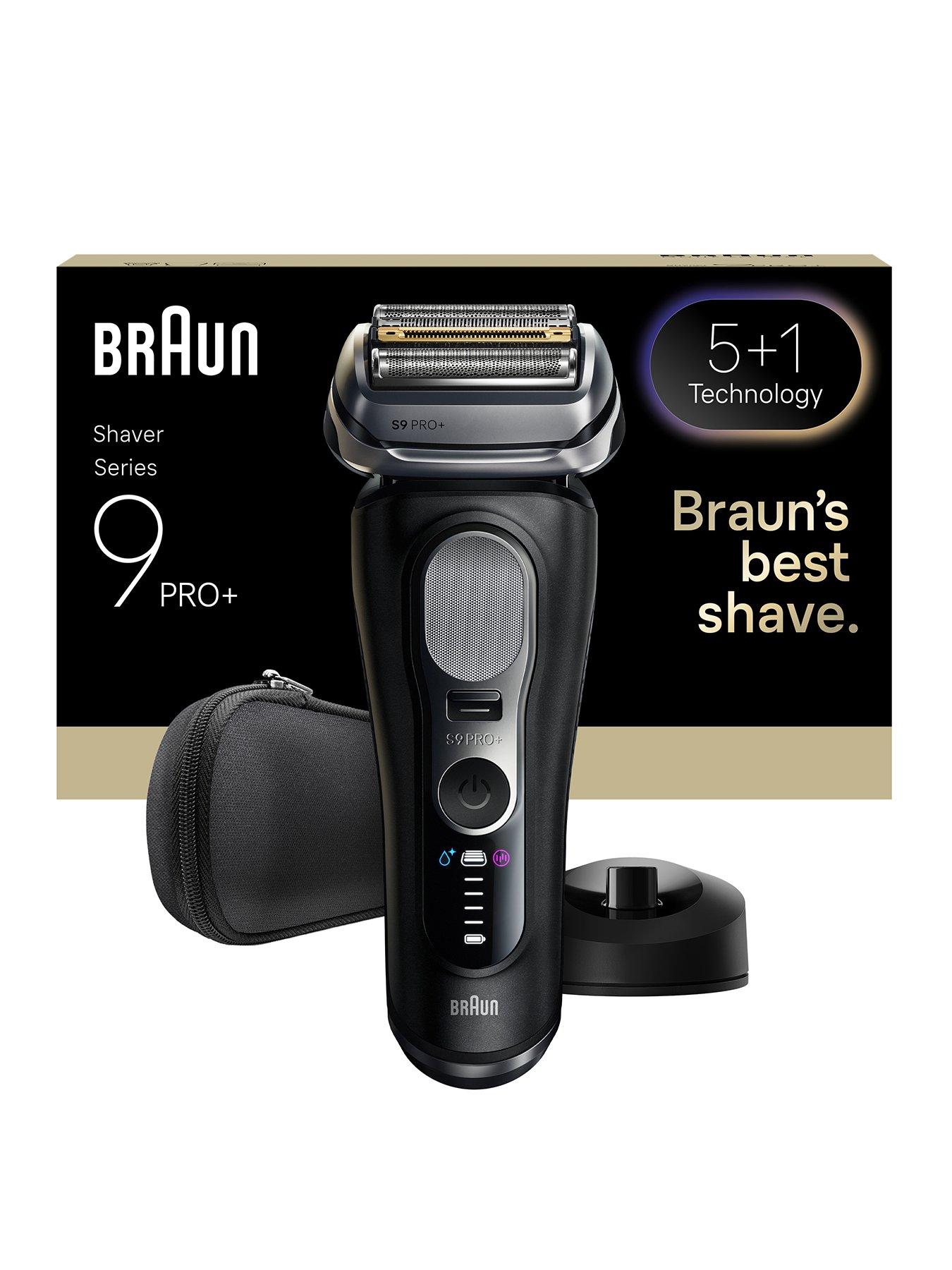 undefined Series 9 PRO+ Electric Shaver, Pro SensoAdapt, Charging Stand, 9610S, Black