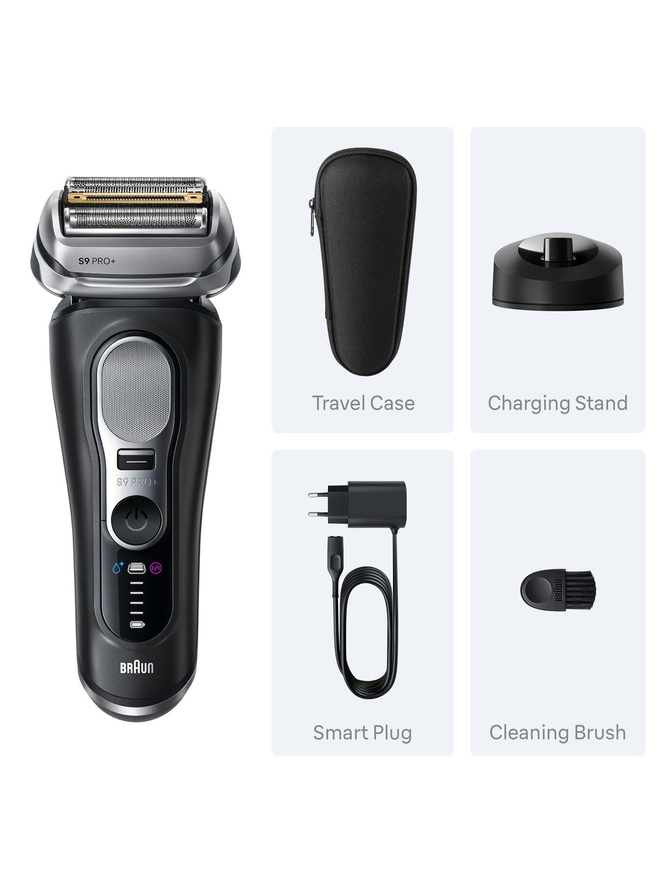 Image 2 of 8 of Braun Series 9 PRO+ Electric Shaver, Pro SensoAdapt, Charging Stand, 9610S -&nbsp;Black