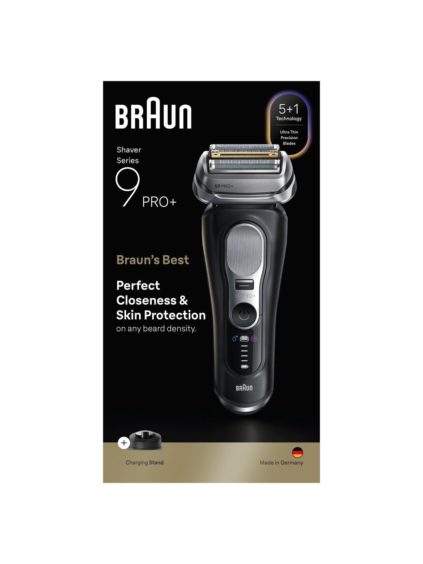 Image 3 of 8 of Braun Series 9 PRO+ Electric Shaver, Pro SensoAdapt, Charging Stand, 9610S -&nbsp;Black