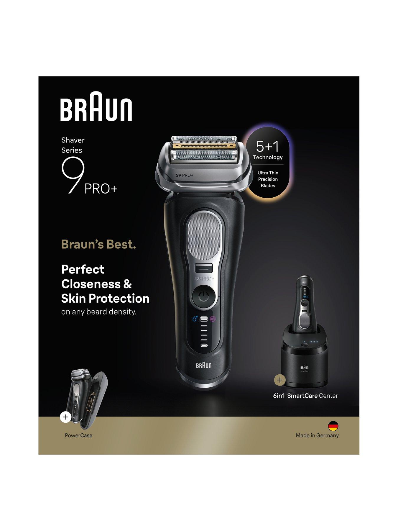 Image 3 of 8 of Braun Series 9 PRO+ Electric Shaver, Pro SensoAdapt, SmartCare Center, 9670CC -&nbsp;Black