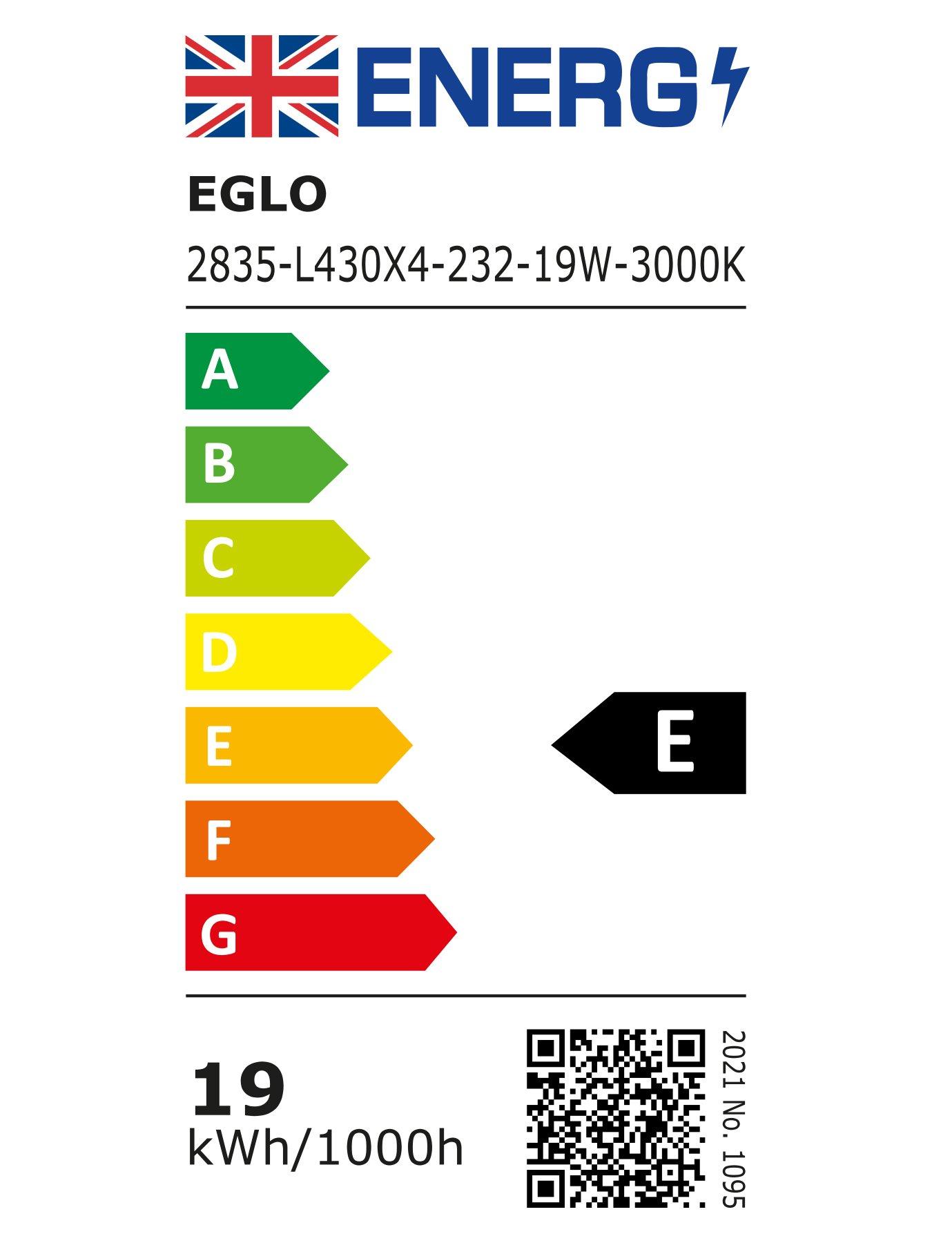Image 6 of 6 of Eglo Selvina 1 Led Contemporary Flush Black Ceiling Light