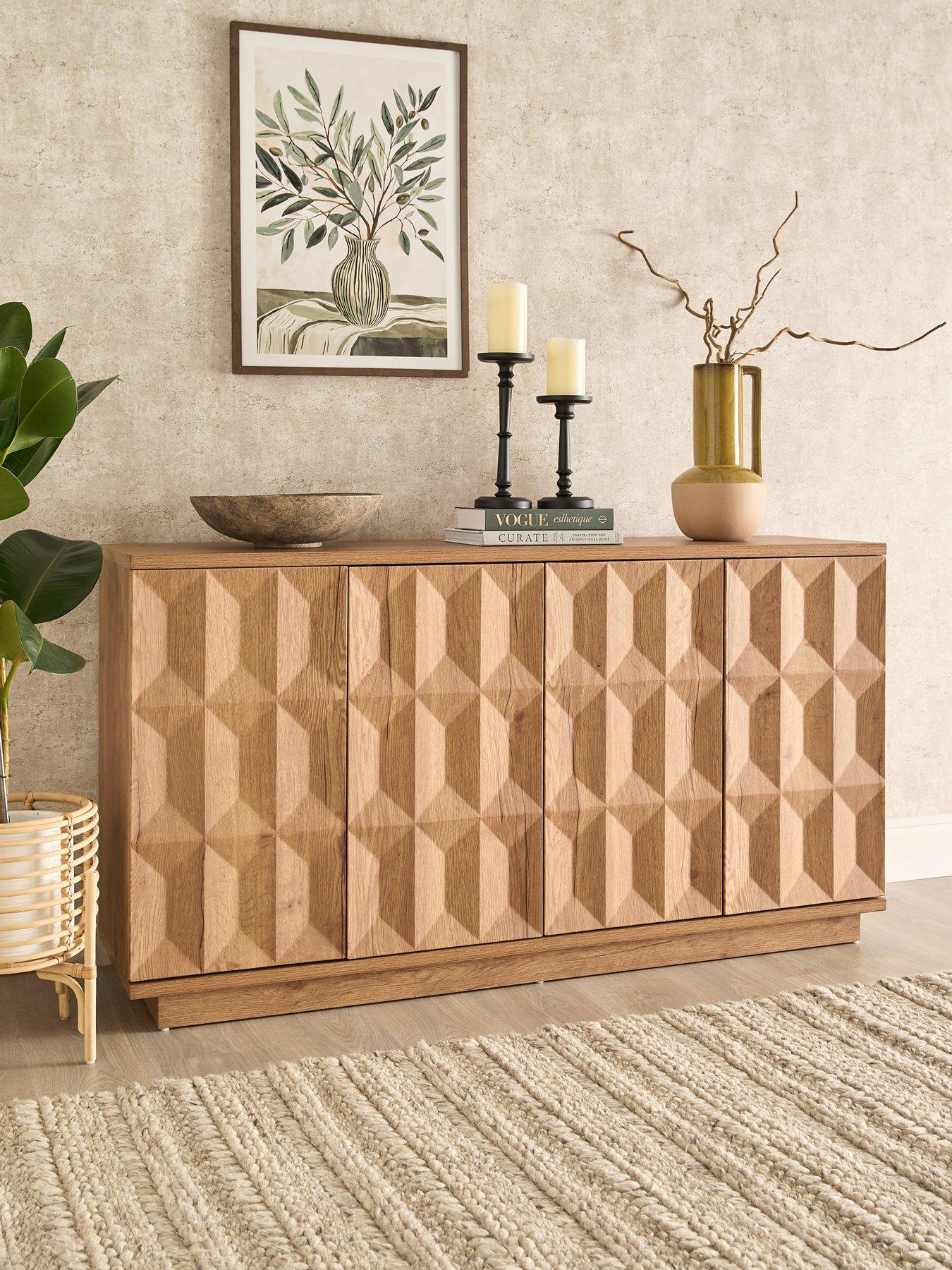 The Very Collection Atma Sideboard - Mid Oak - FSC® Certified