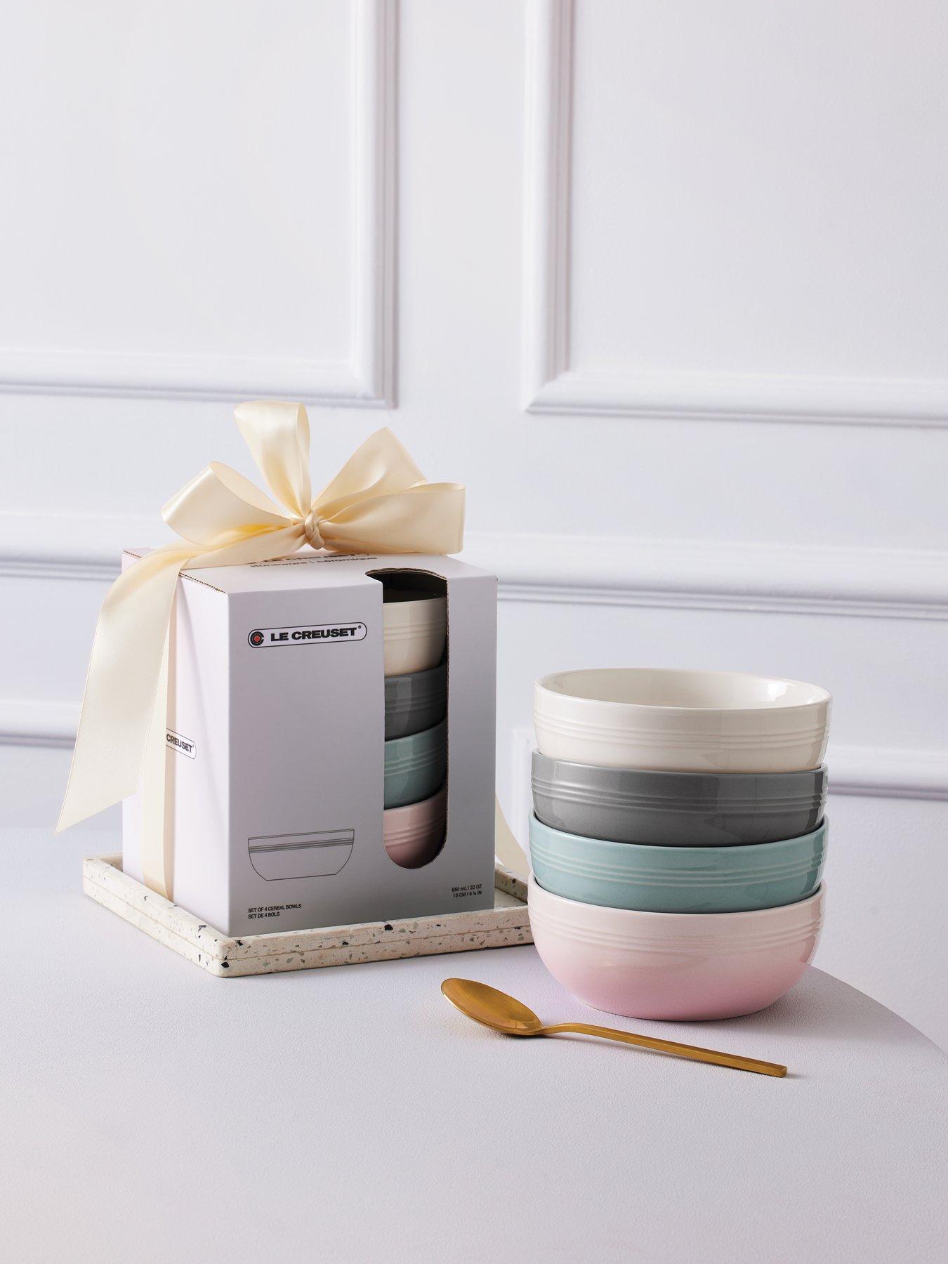 Le Creuset Set Of 4 Coupe Cereal Bowls