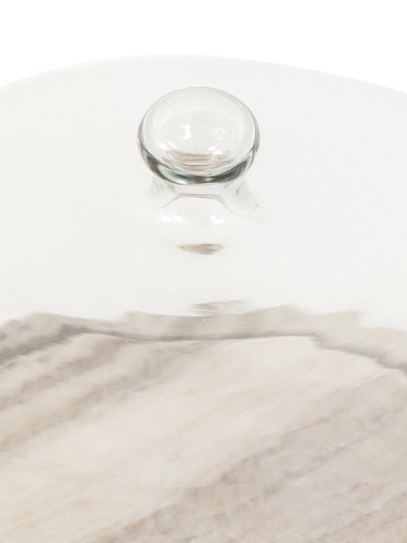 Image 6 of 6 of Gallery Direct Beige Marble Cake Dome