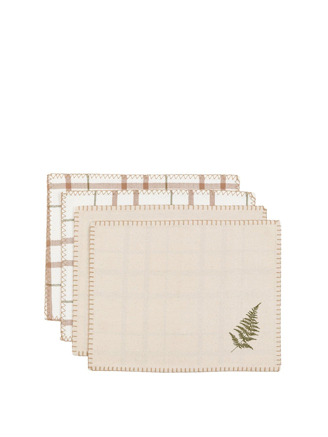 Gallery Direct Autumn Woodland Placement (4pk) 300x400mm