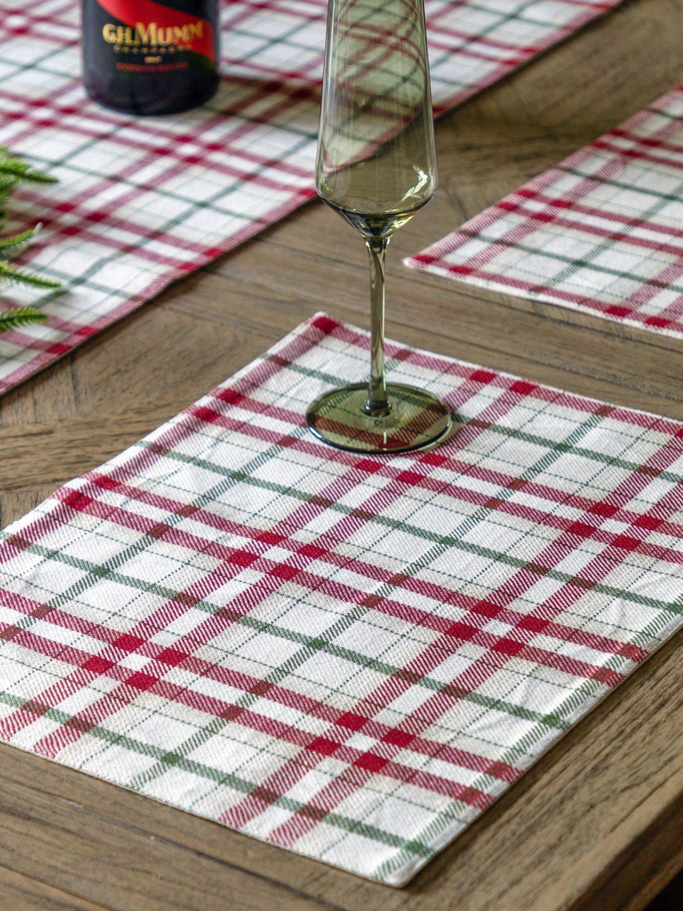 Gallery Direct Heritage Christmas Placemat (4pk) 300x400mm