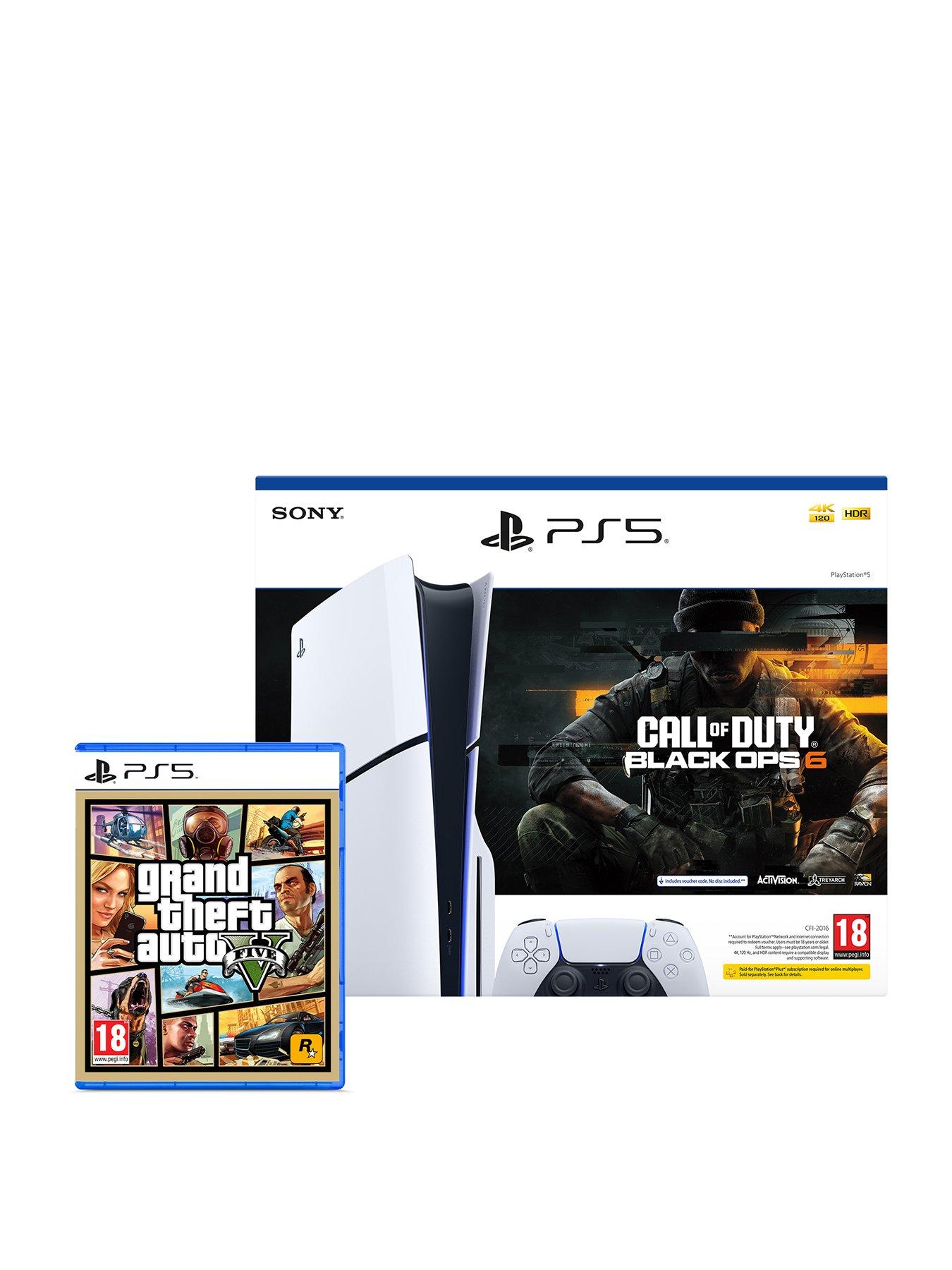 undefined Disc Console Call of Duty®: Black Ops 6 Bundle  &  Grand Theft Auto V