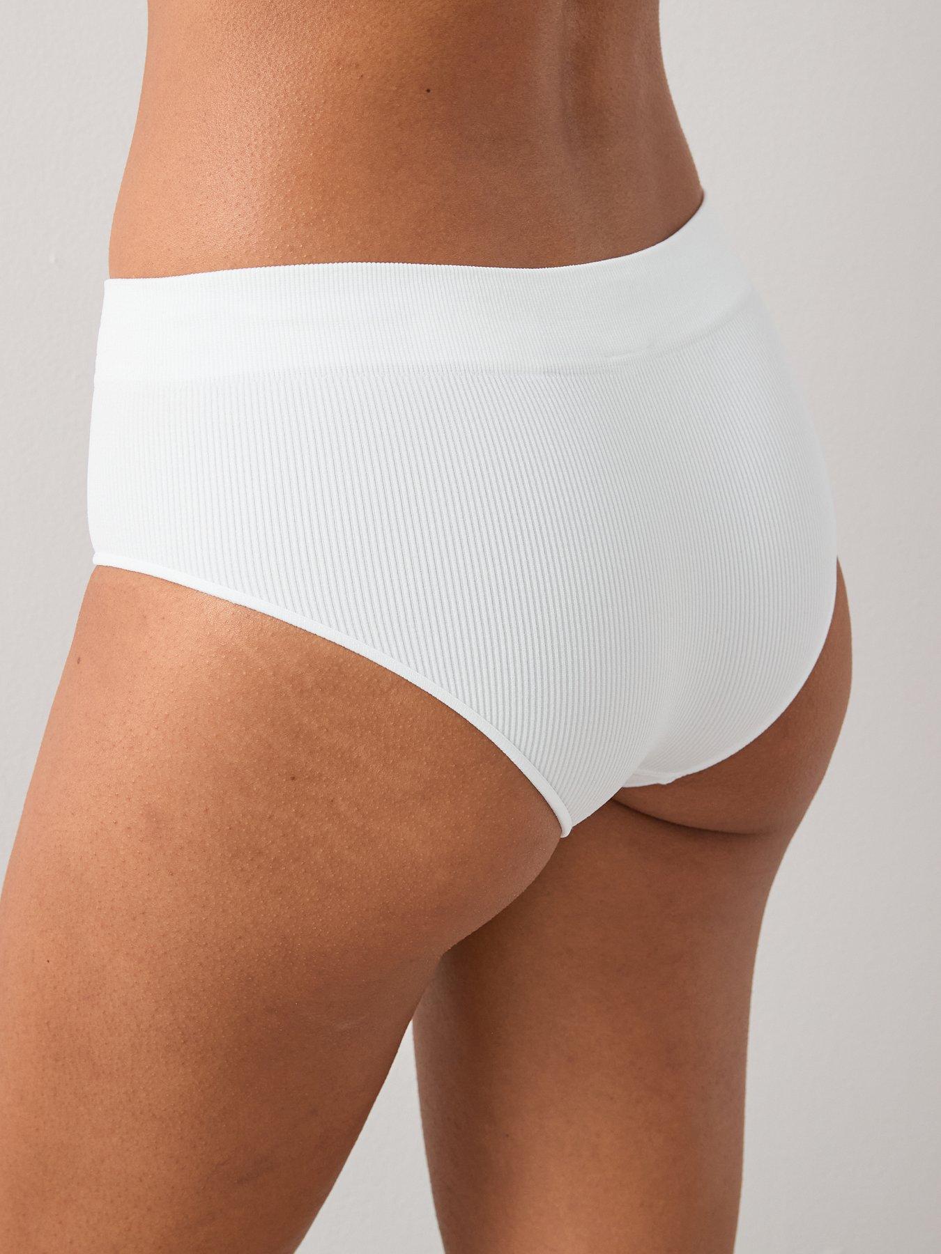 Image 3 of 7 of The Very Collection 2pk Seamless Briefs Mono