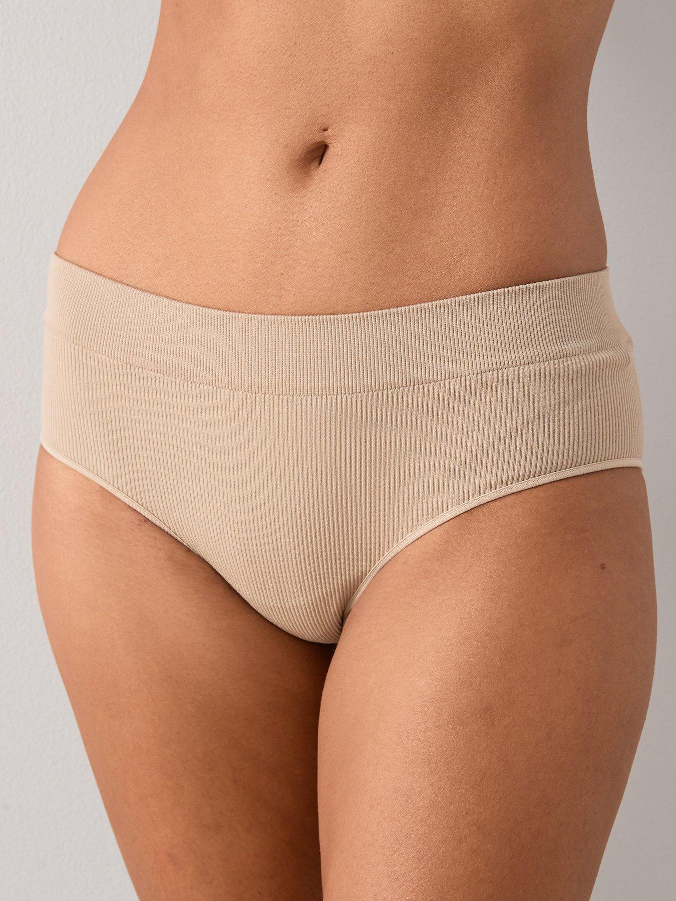 Image 2 of 7 of The Very Collection 2pk Seamless Briefs Leopard Print